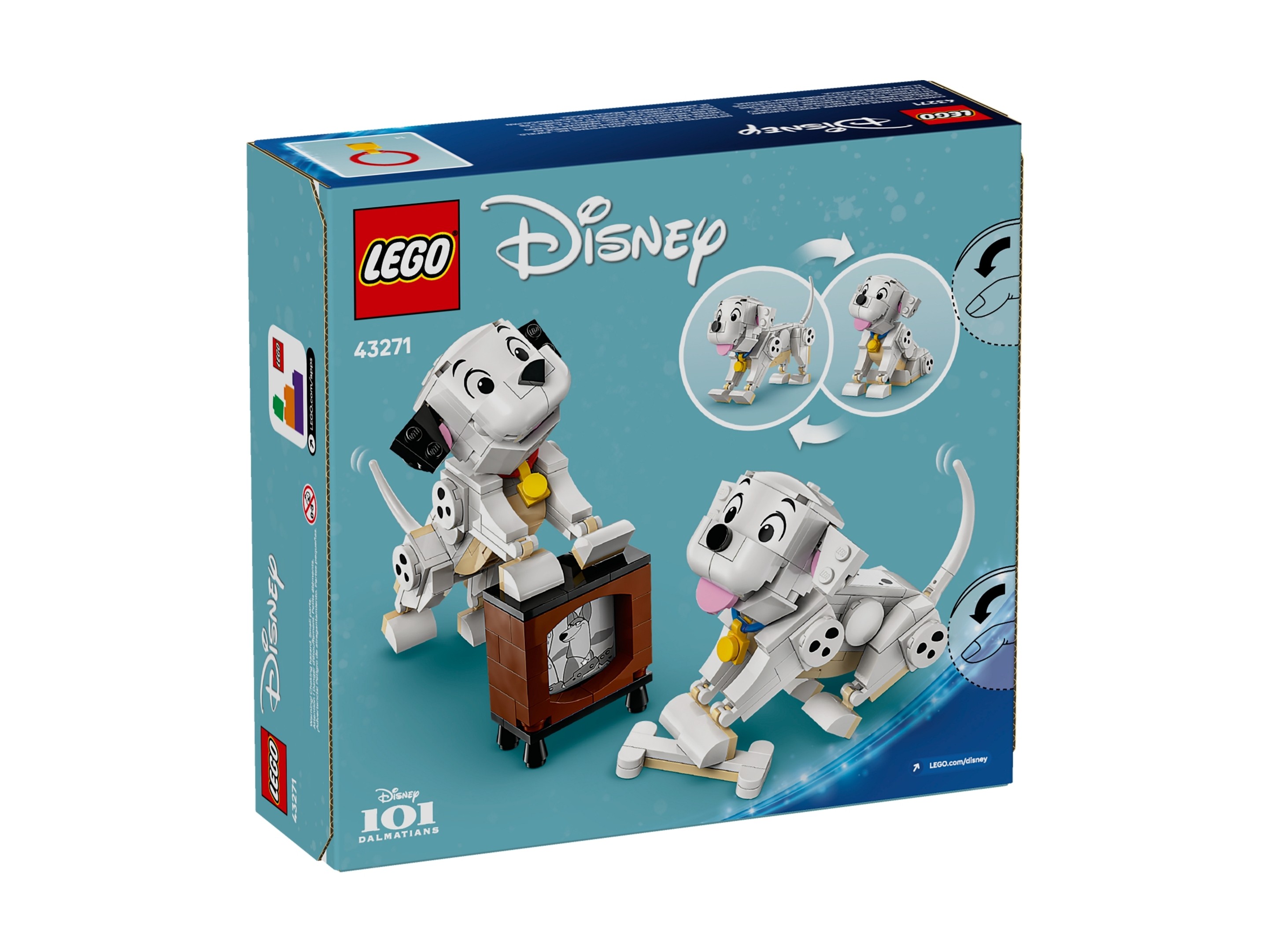 LEGO Disney - 101 dalmatyńczyków - Szczeniaczki Szczęściarz i Penny