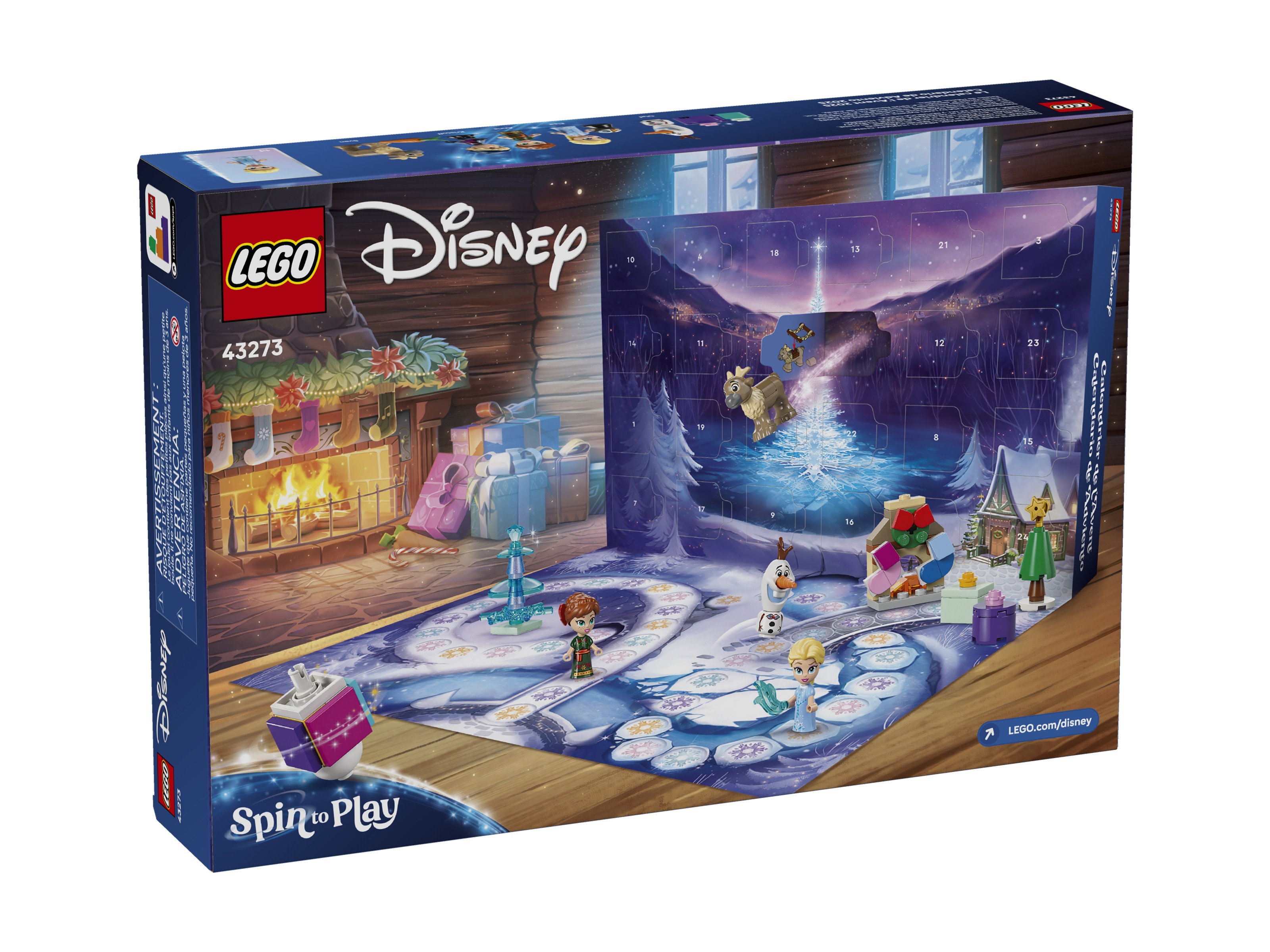 LEGO Disney - Kalendarz adwentowy na 2025 rok