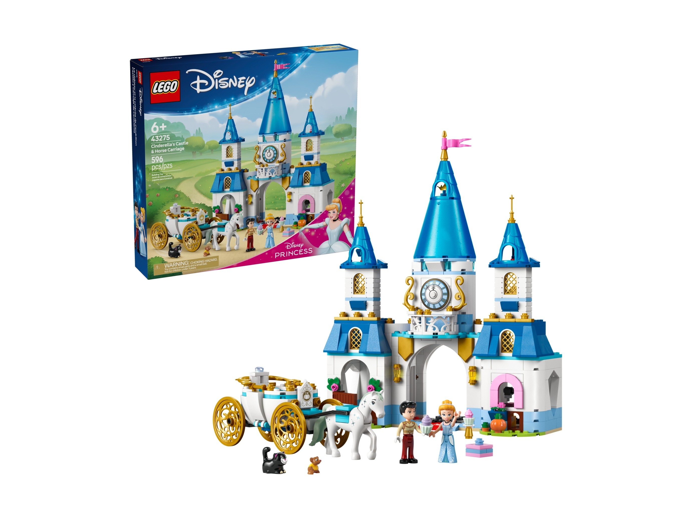LEGO Disney - Zamek Kopciuszka i kareta