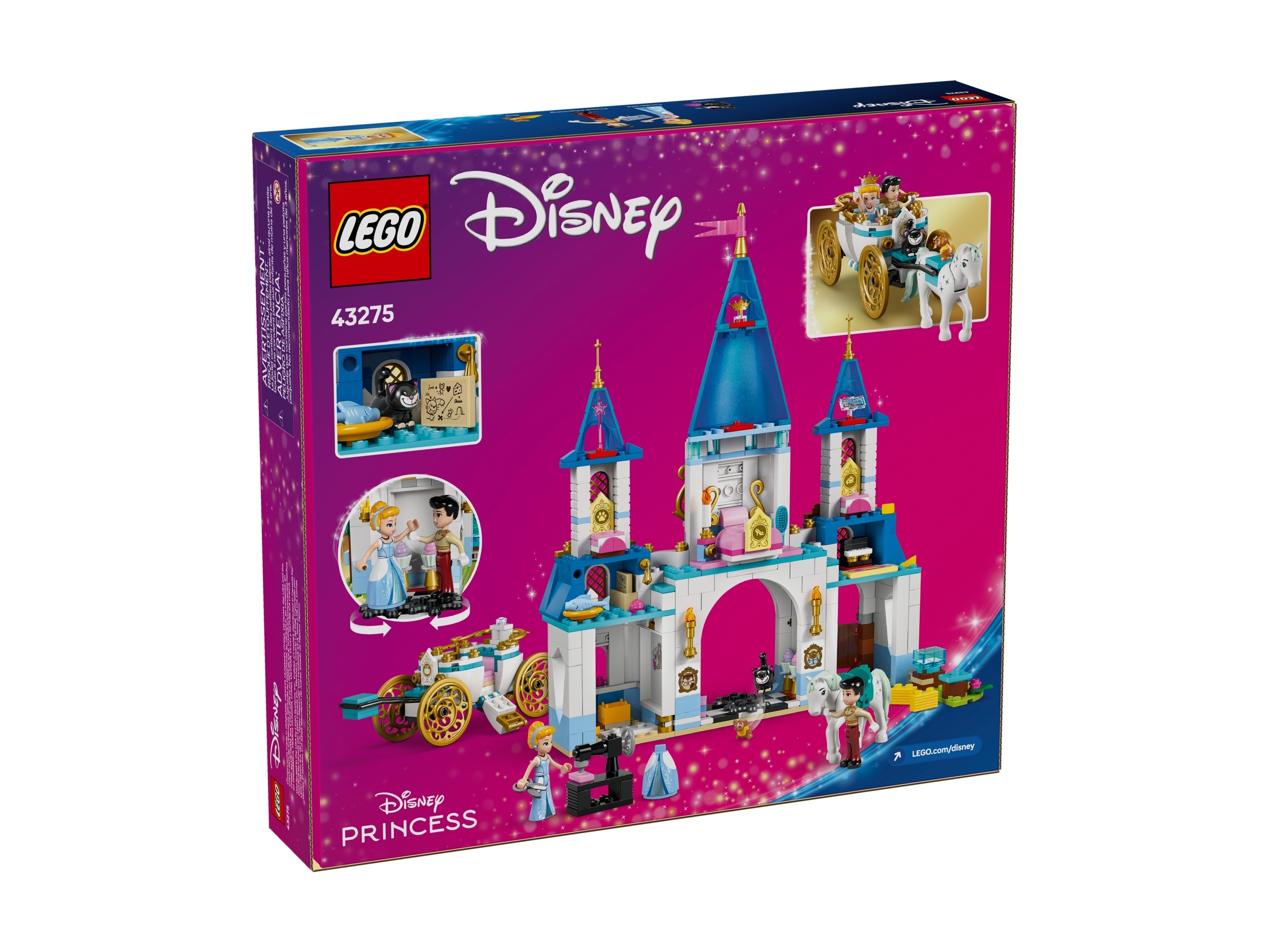 LEGO Disney - Zamek Kopciuszka i kareta