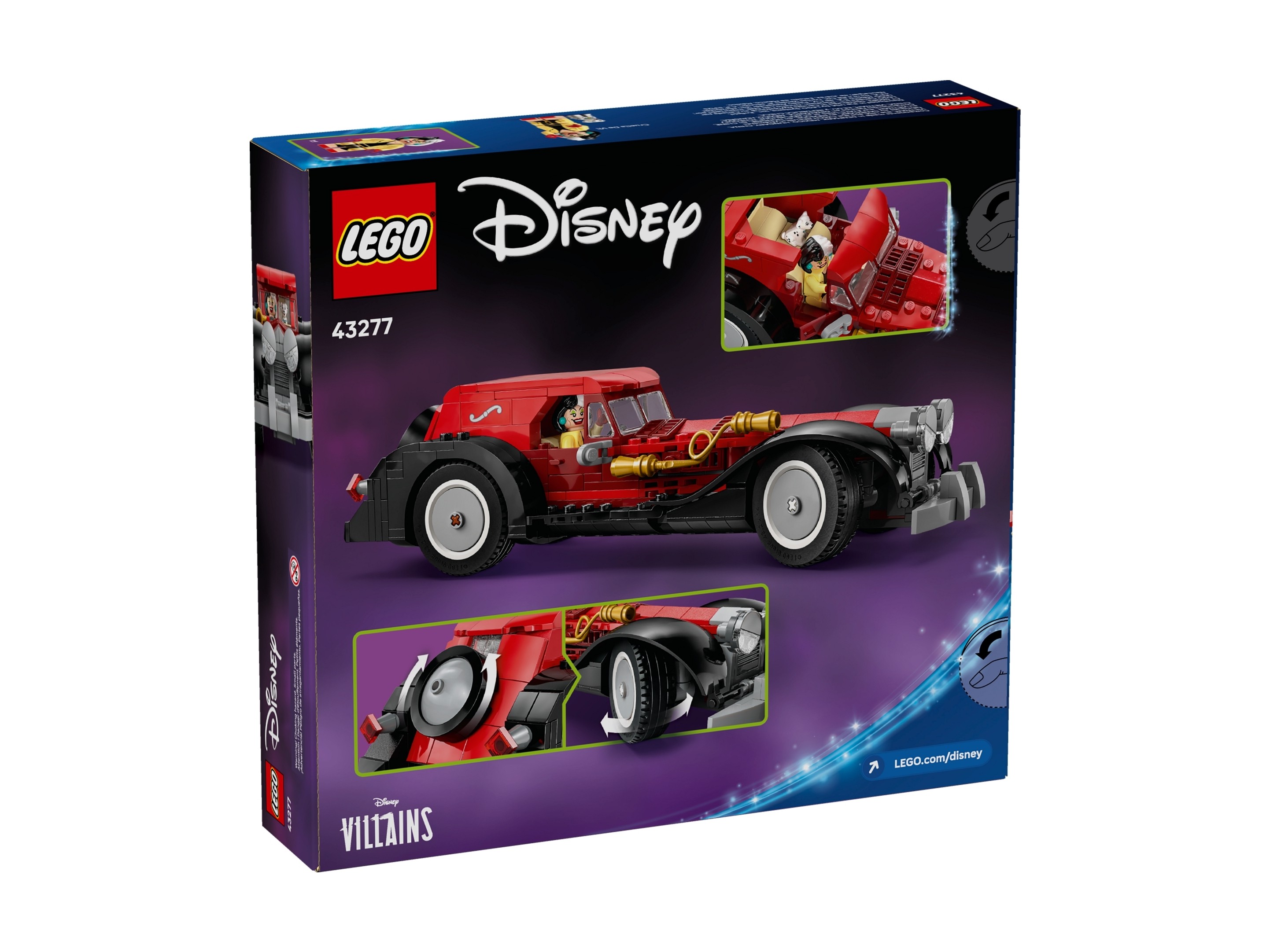 LEGO Disney - Samochód Cruelli De Mon