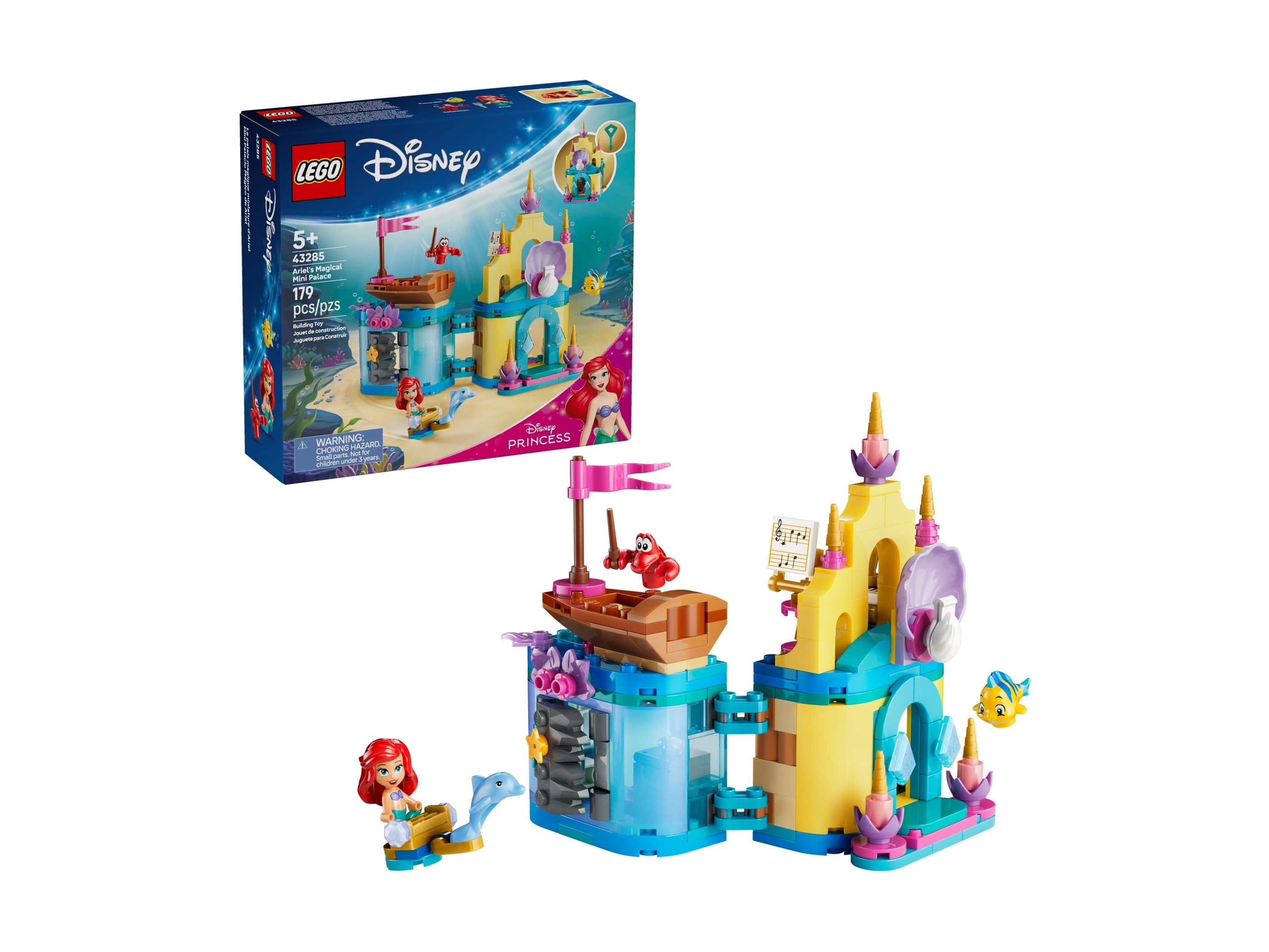 LEGO Disney - Magiczny minipałac Arielki