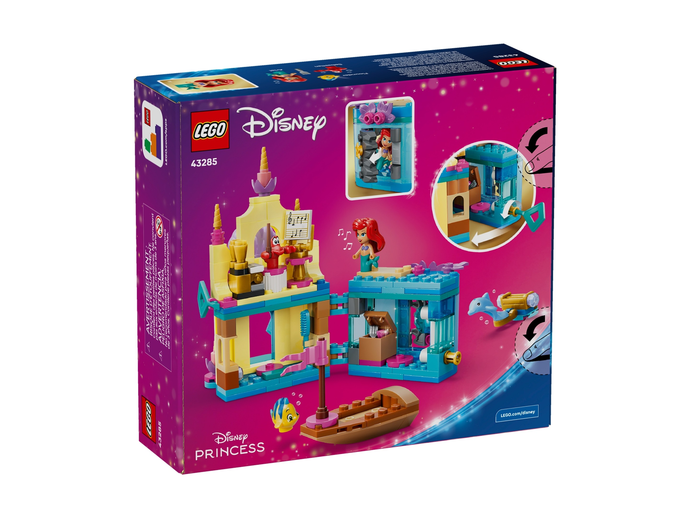 LEGO Disney - Magiczny minipałac Arielki