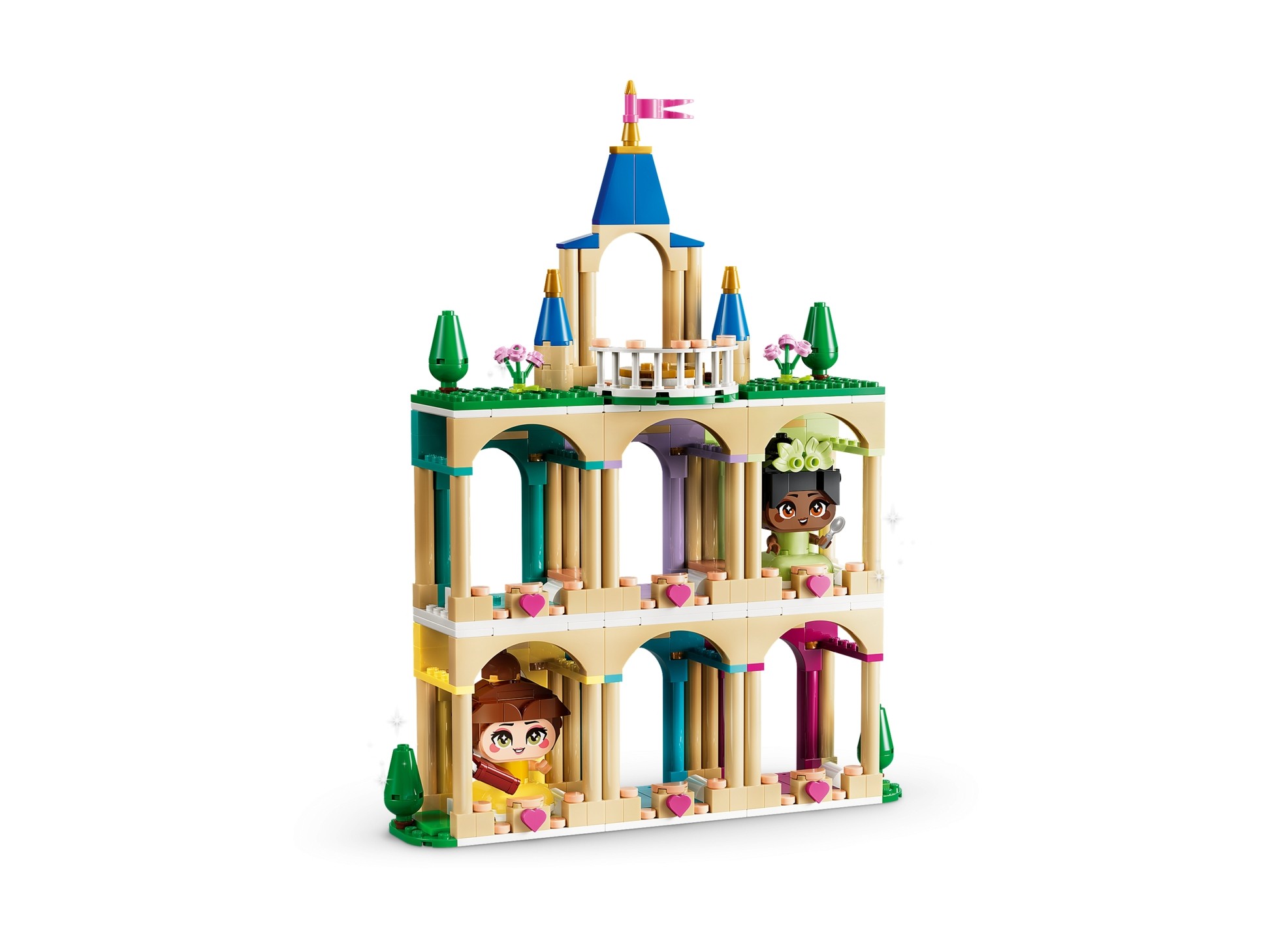 LEGO Disney - Mała Bella i Tiana z zamkiem