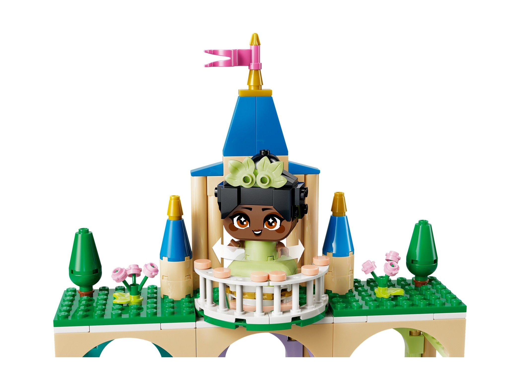 LEGO Disney - Mała Bella i Tiana z zamkiem