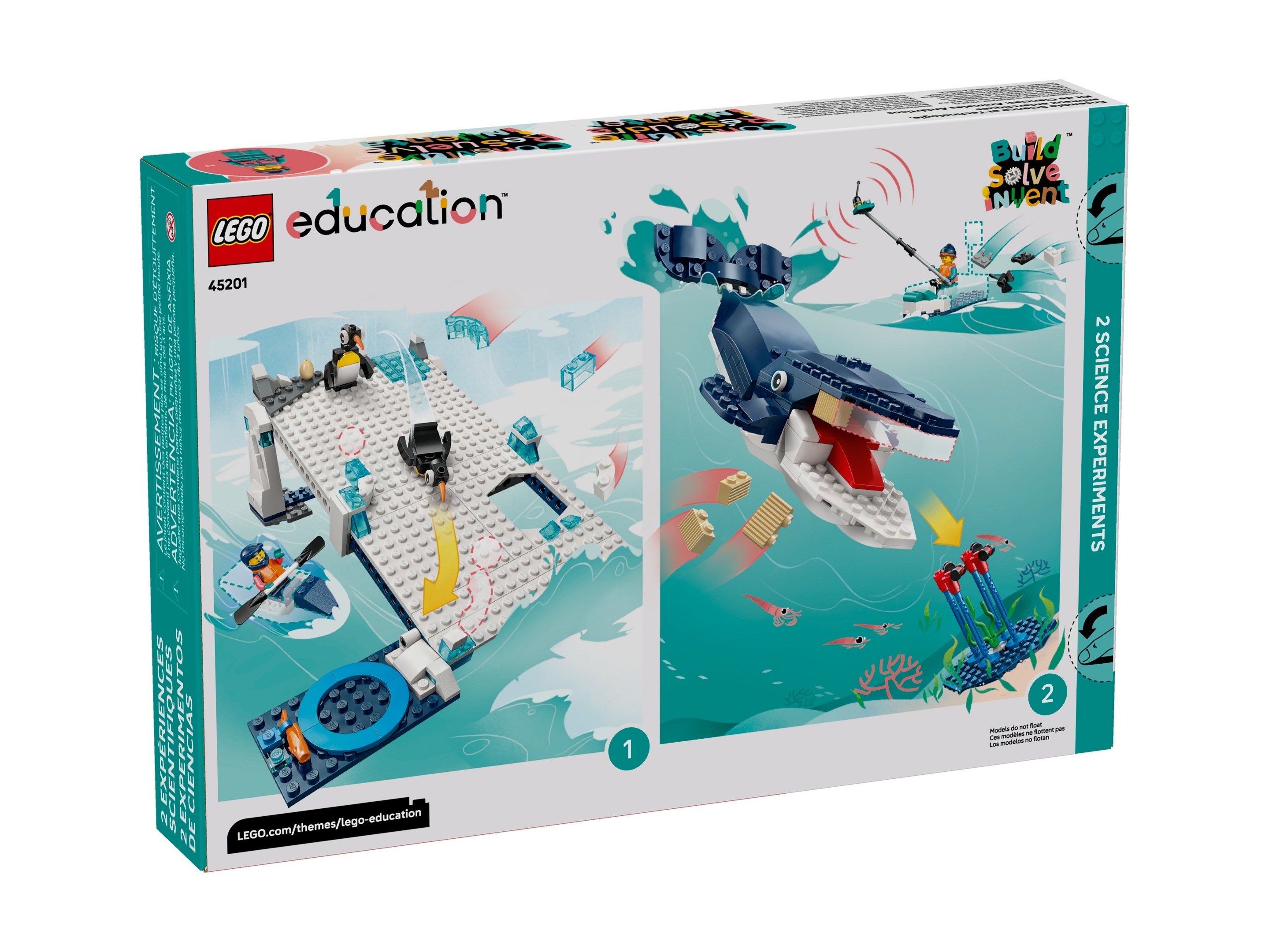 LEGO Education - Zestaw naukowy ze zwierzętami Antarktydy