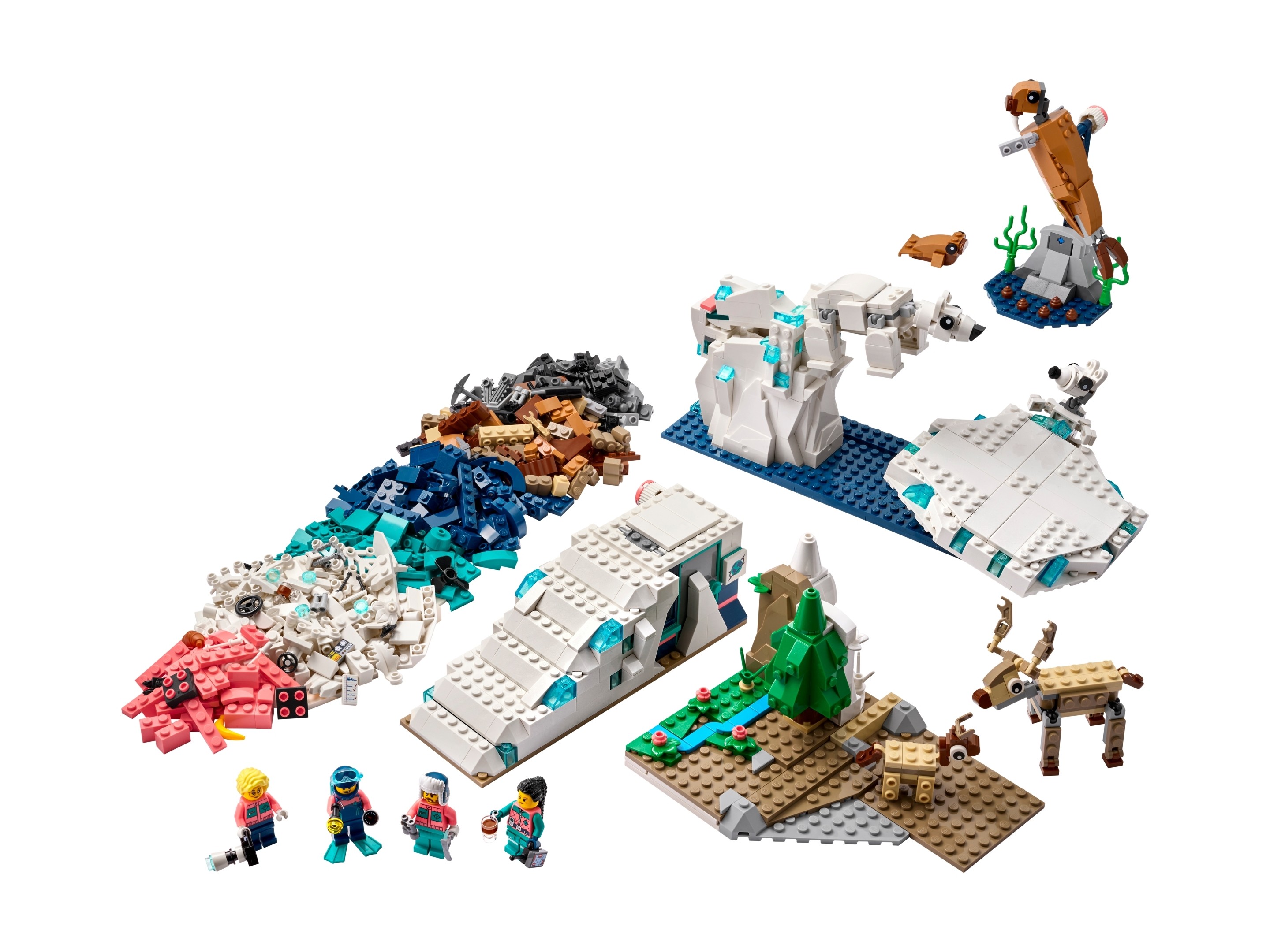 LEGO Education - Zestaw naukowy ze zwierzętami Arktyki