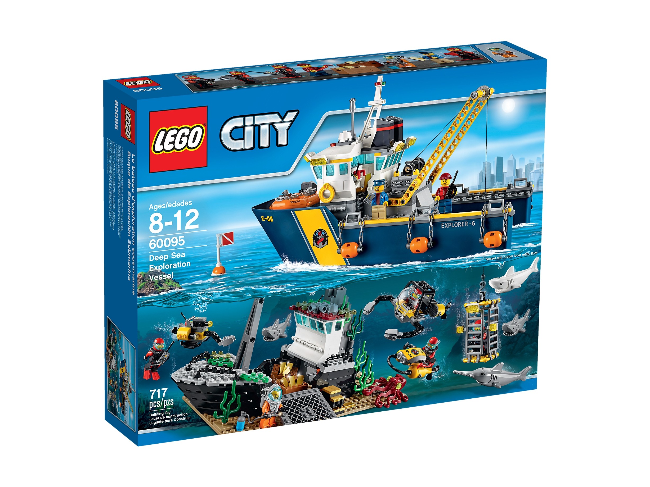 LEGO City - Statek do badań głębinowych