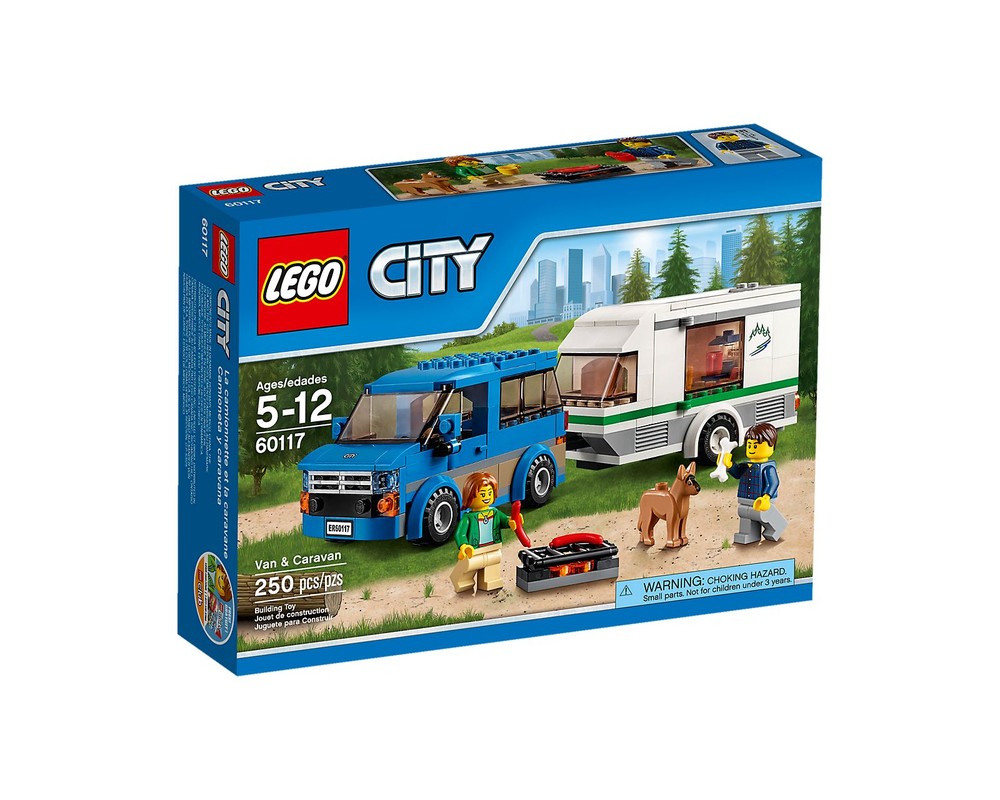 LEGO City - Van z przyczepą kampingowa