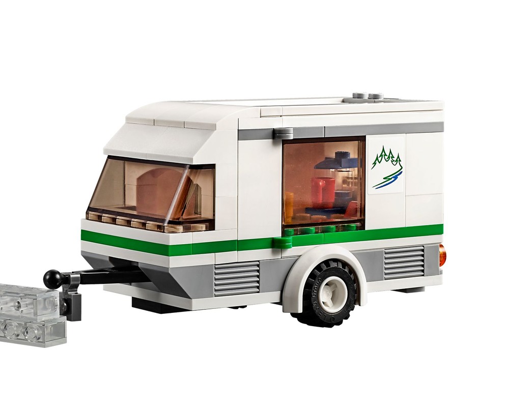 LEGO City - Van z przyczepą kampingowa