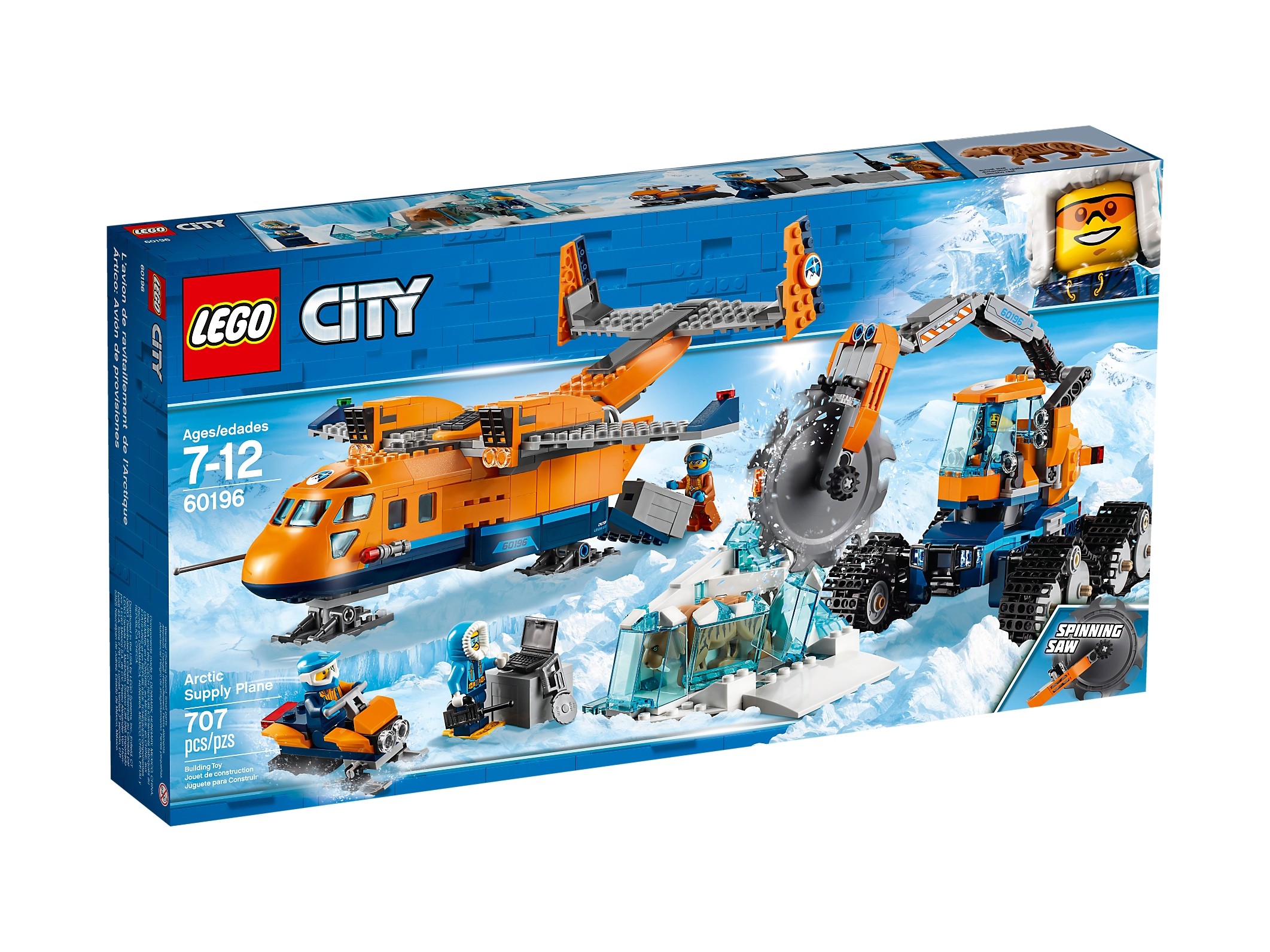 LEGO City - Arktyczny samolot dostawczy