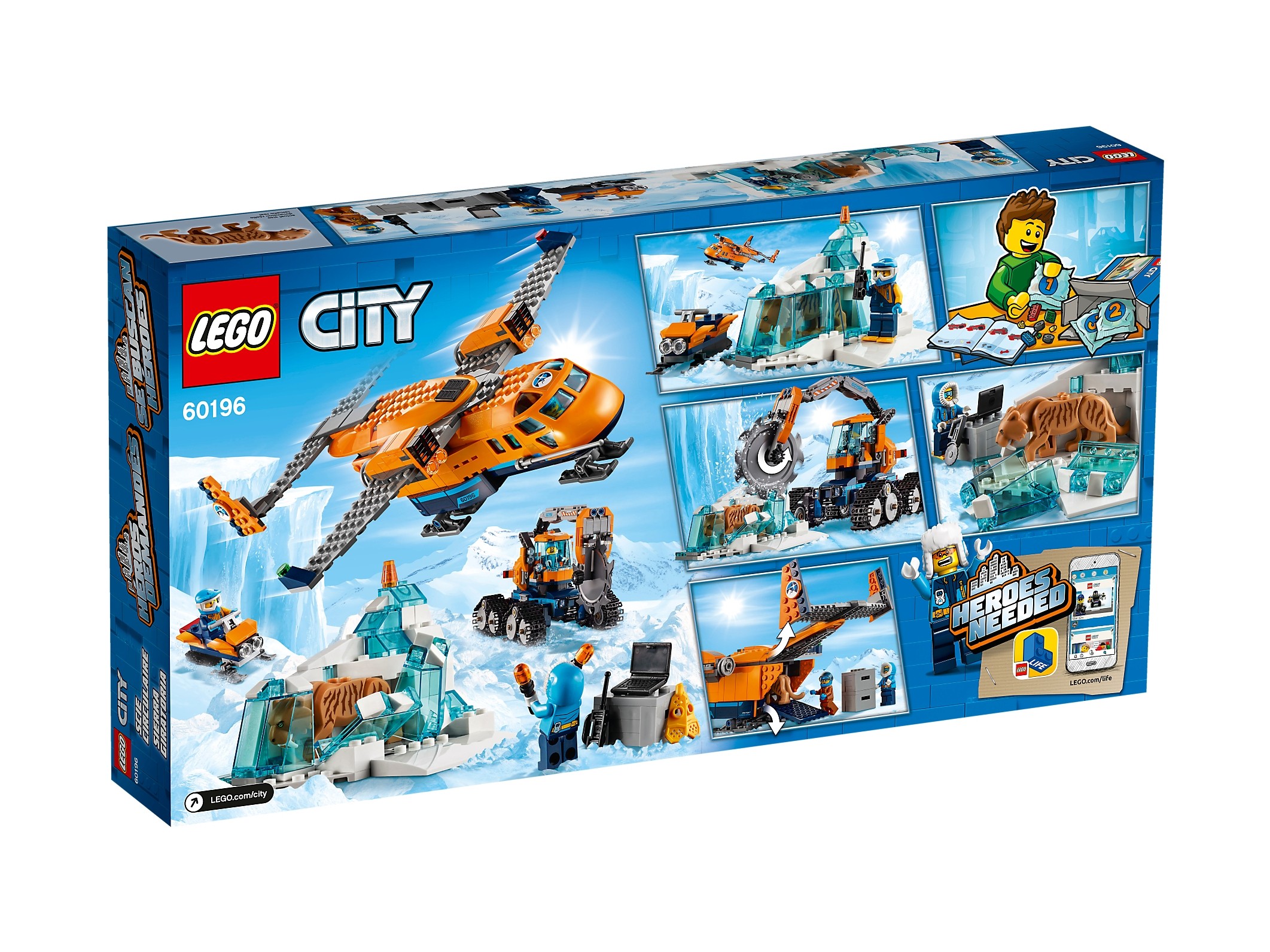 LEGO City - Arktyczny samolot dostawczy