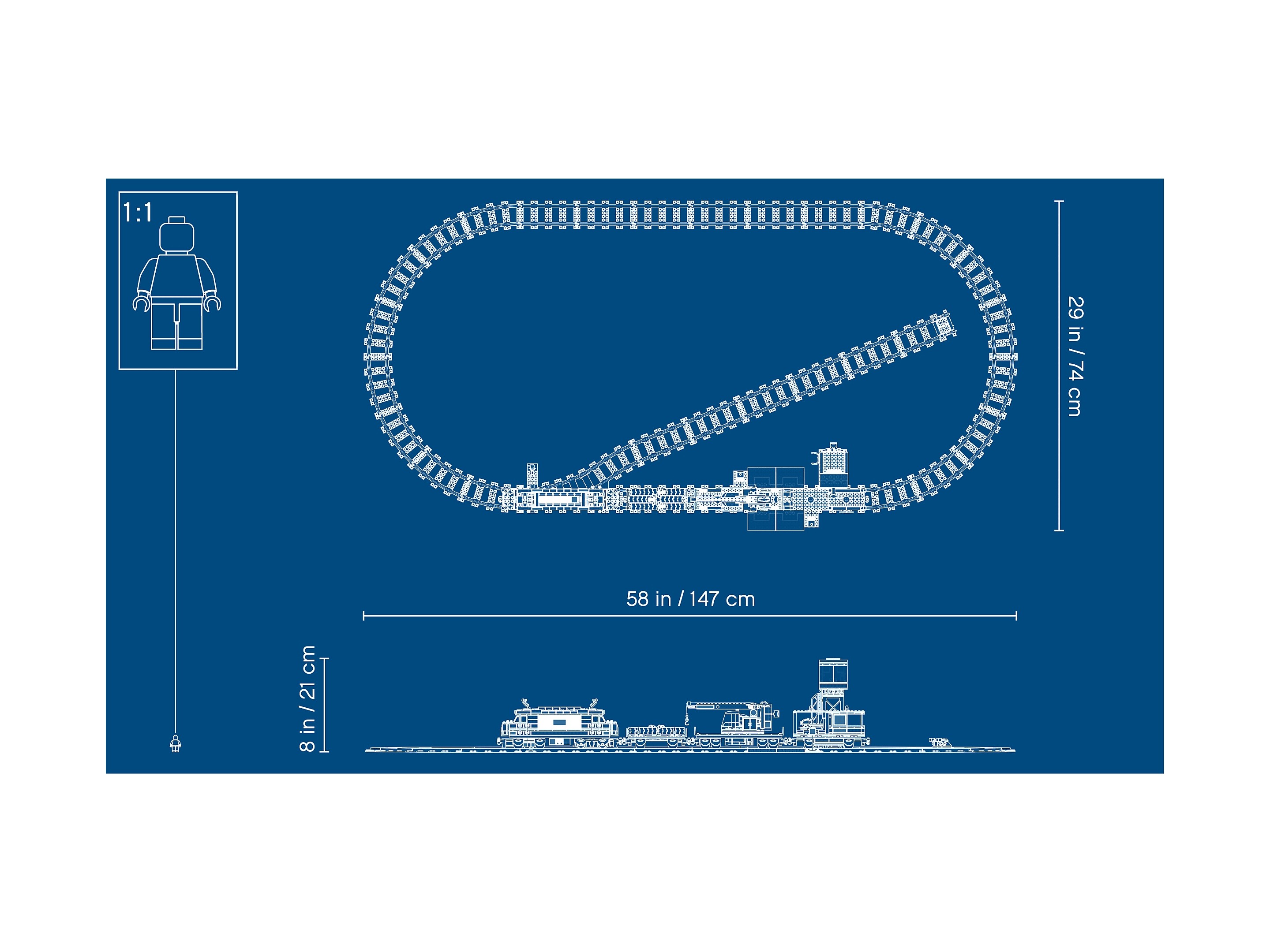 LEGO City - Pociąg towarowy