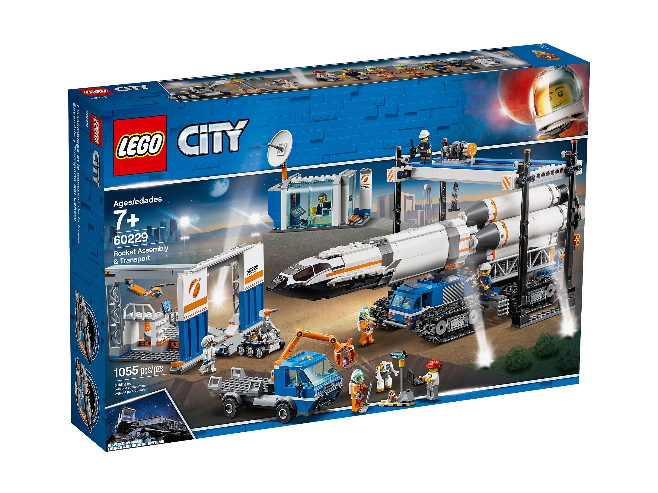 LEGO City - Transport i montaż rakiety