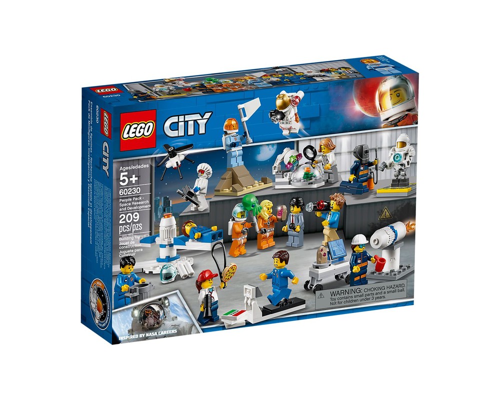 LEGO City - Badania kosmiczne - zestaw minifigurek