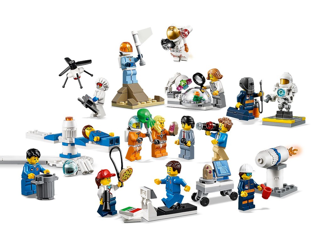 LEGO City - Badania kosmiczne - zestaw minifigurek