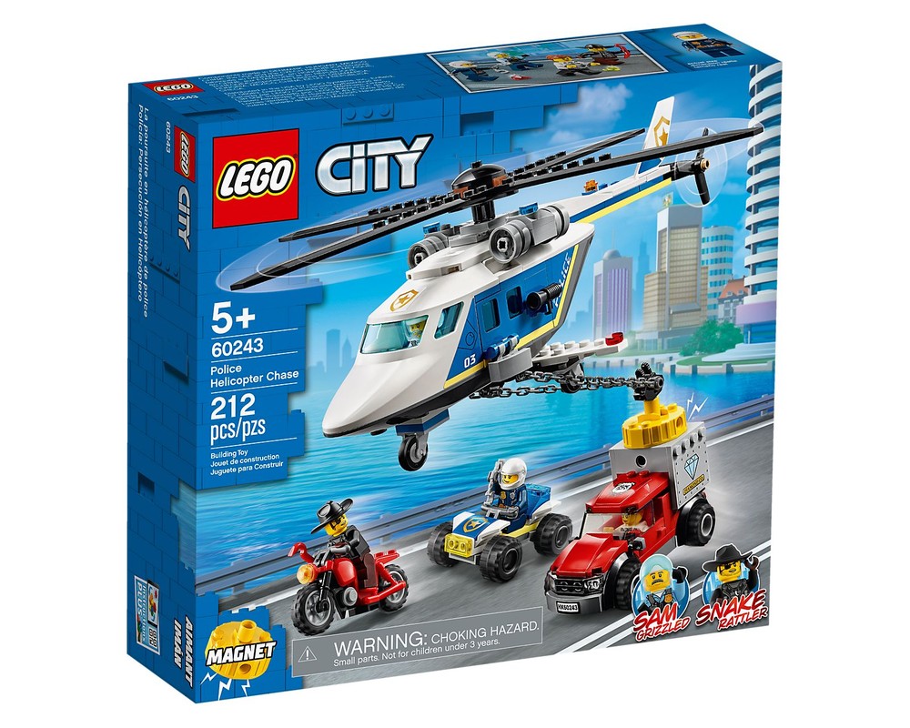 LEGO City - Pościg helikopterem policyjnym