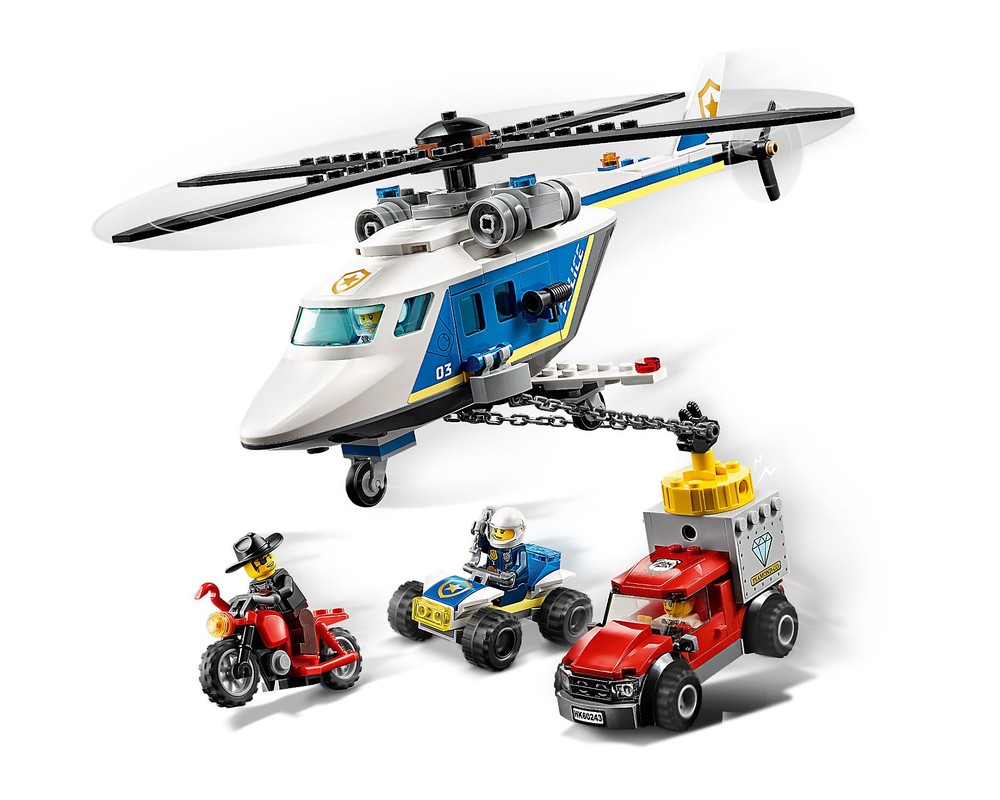 LEGO City - Pościg helikopterem policyjnym