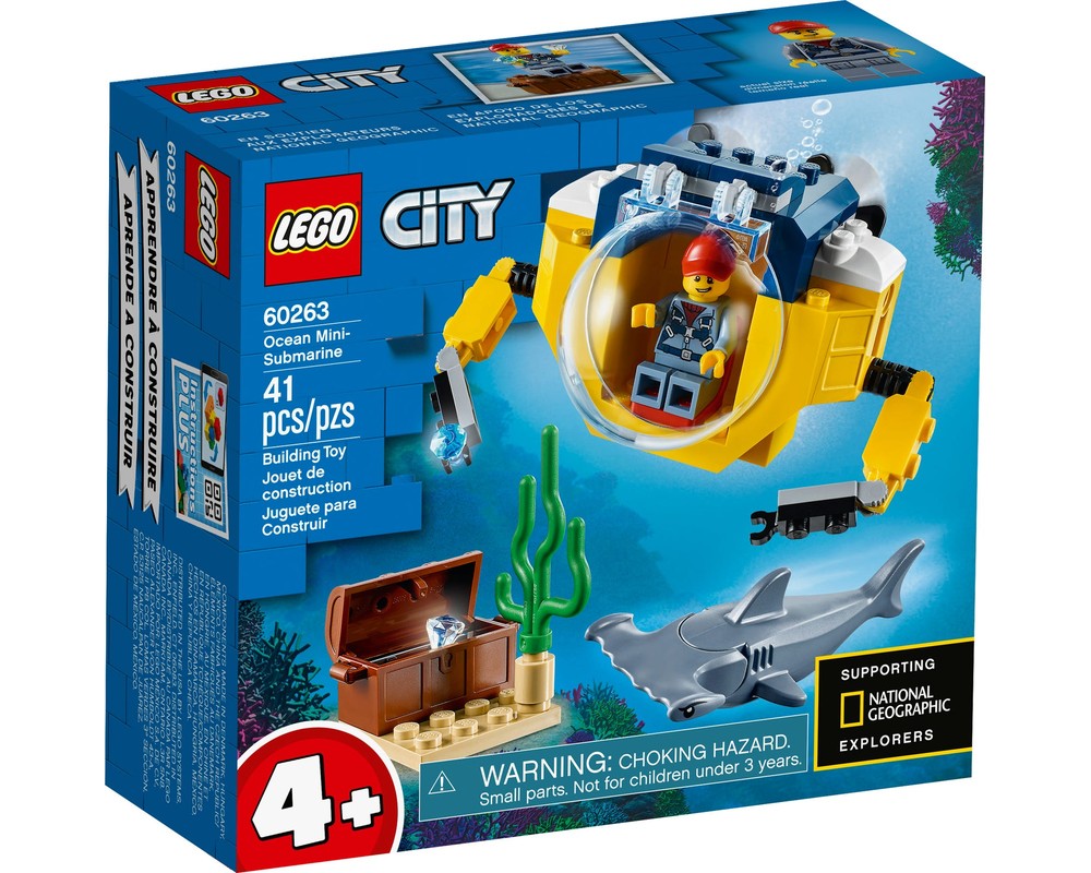 LEGO City - Oceaniczna miniłódź podwodna