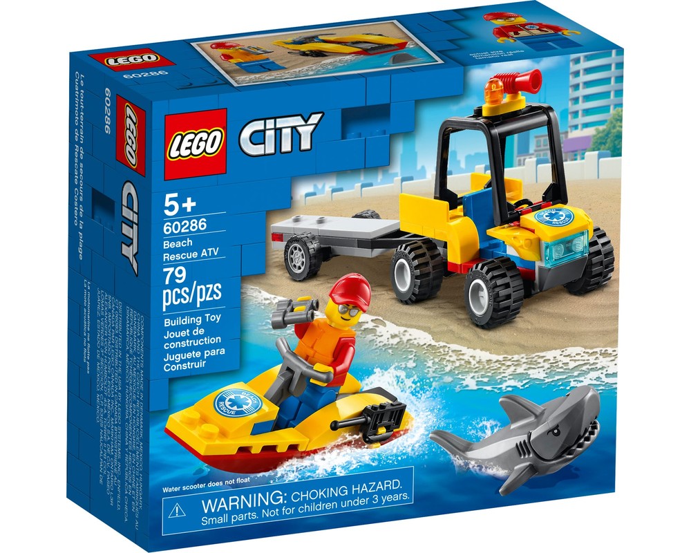 LEGO City - Plażowy quad ratunkowy