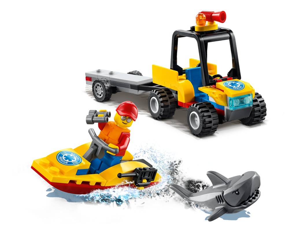 LEGO City - Plażowy quad ratunkowy