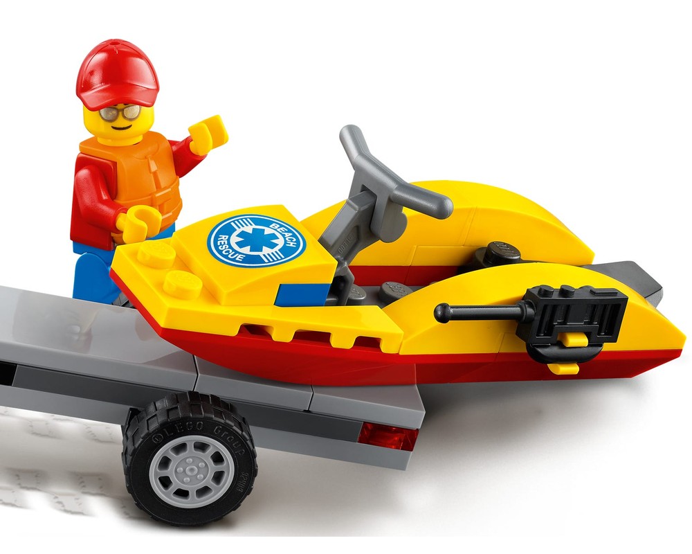 LEGO City - Plażowy quad ratunkowy