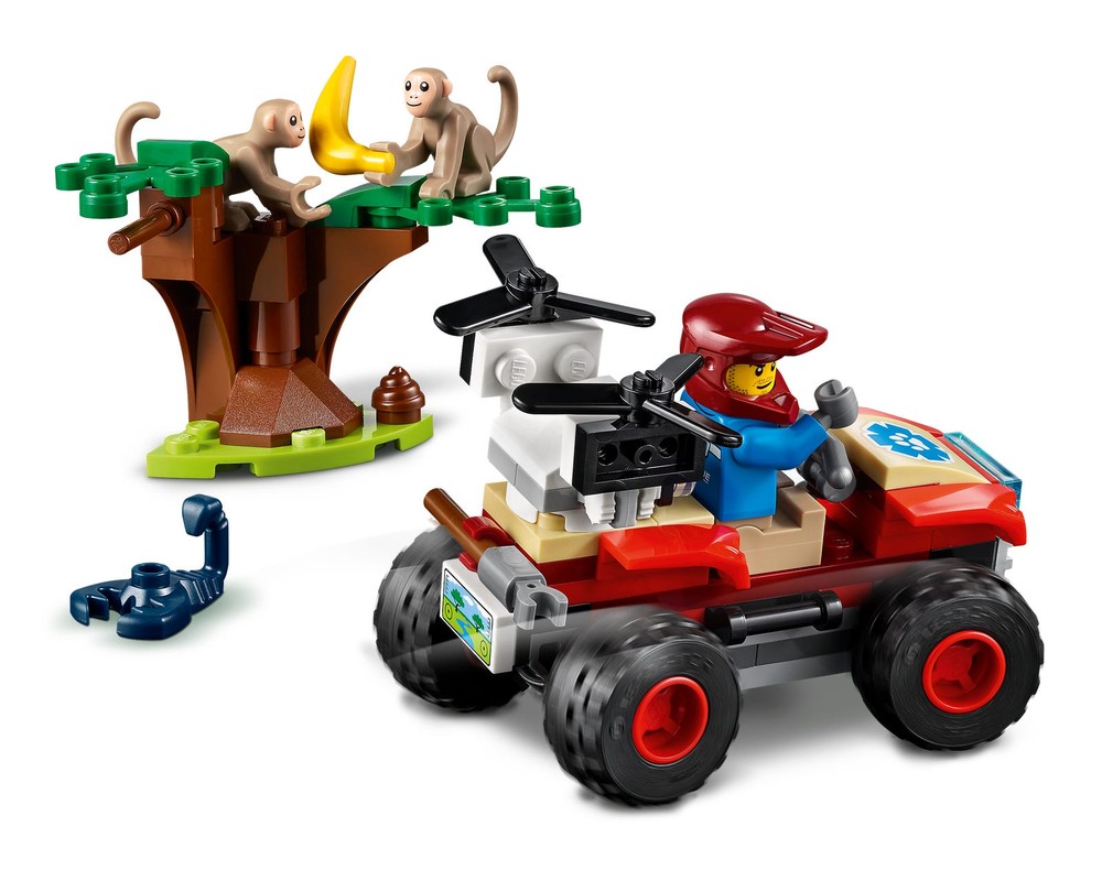 LEGO City - Quad ratowników dzikich zwierząt