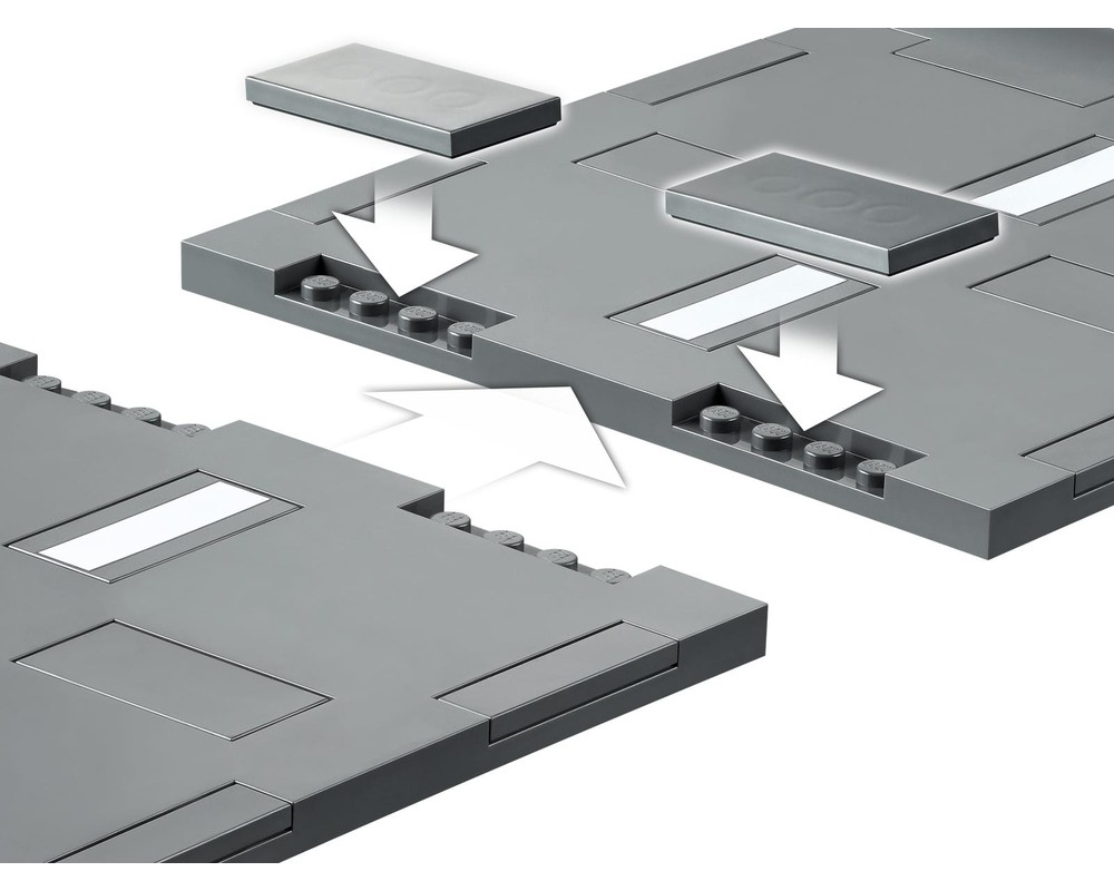 LEGO City - Płyty drogowe