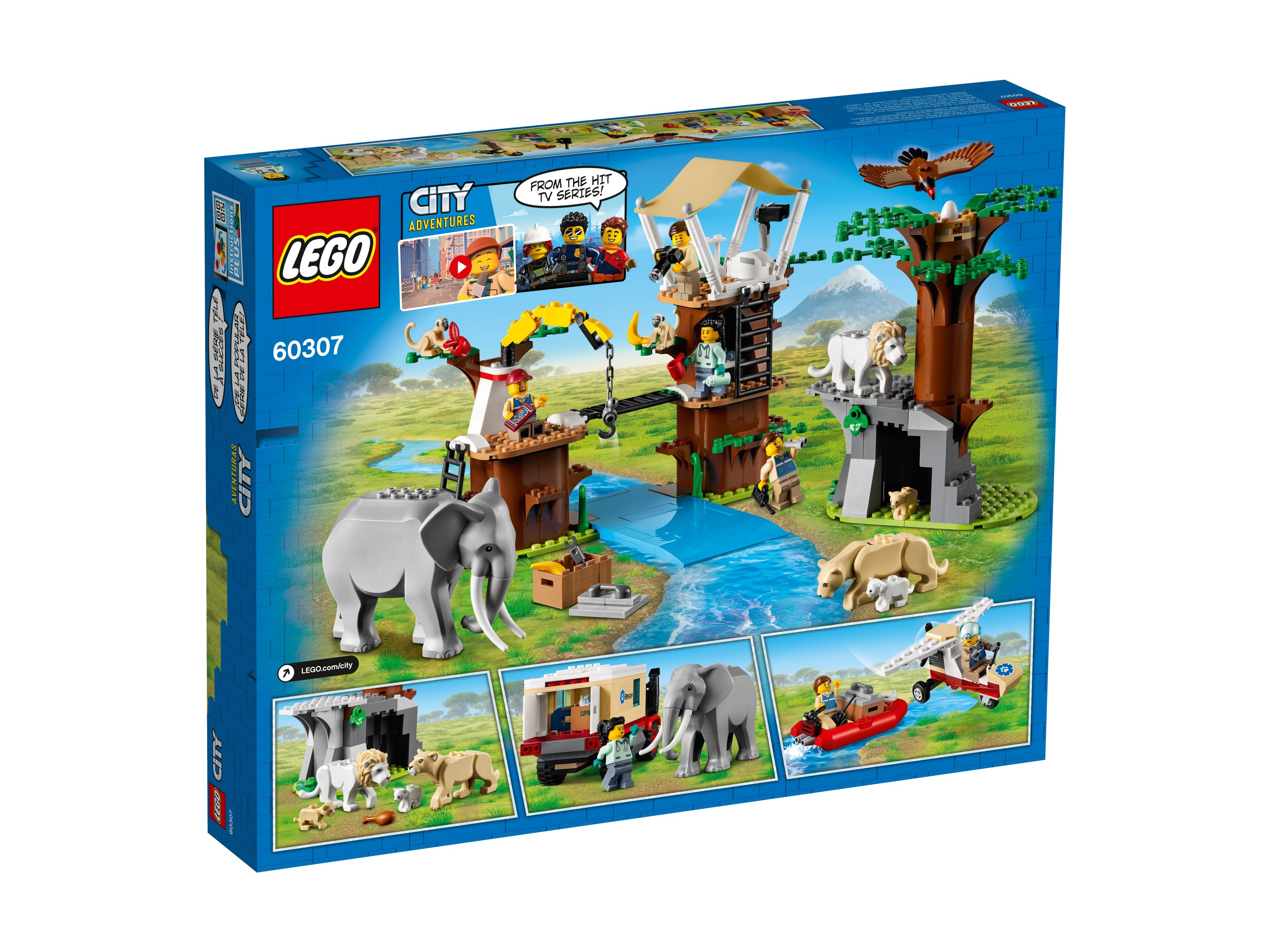 LEGO City - Obóz ratowników dzikich zwierząt