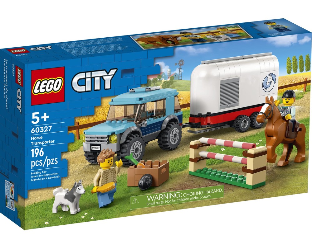 LEGO City - Przyczepa do przewozu koni