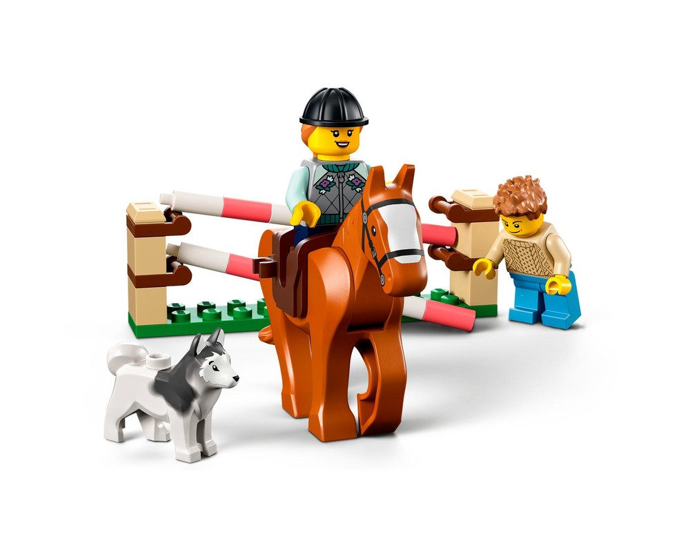LEGO City - Przyczepa do przewozu koni