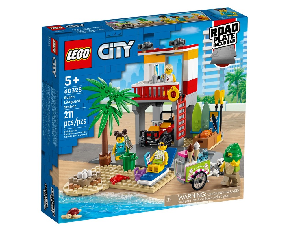 LEGO City - Stanowisko ratownicze na plaży