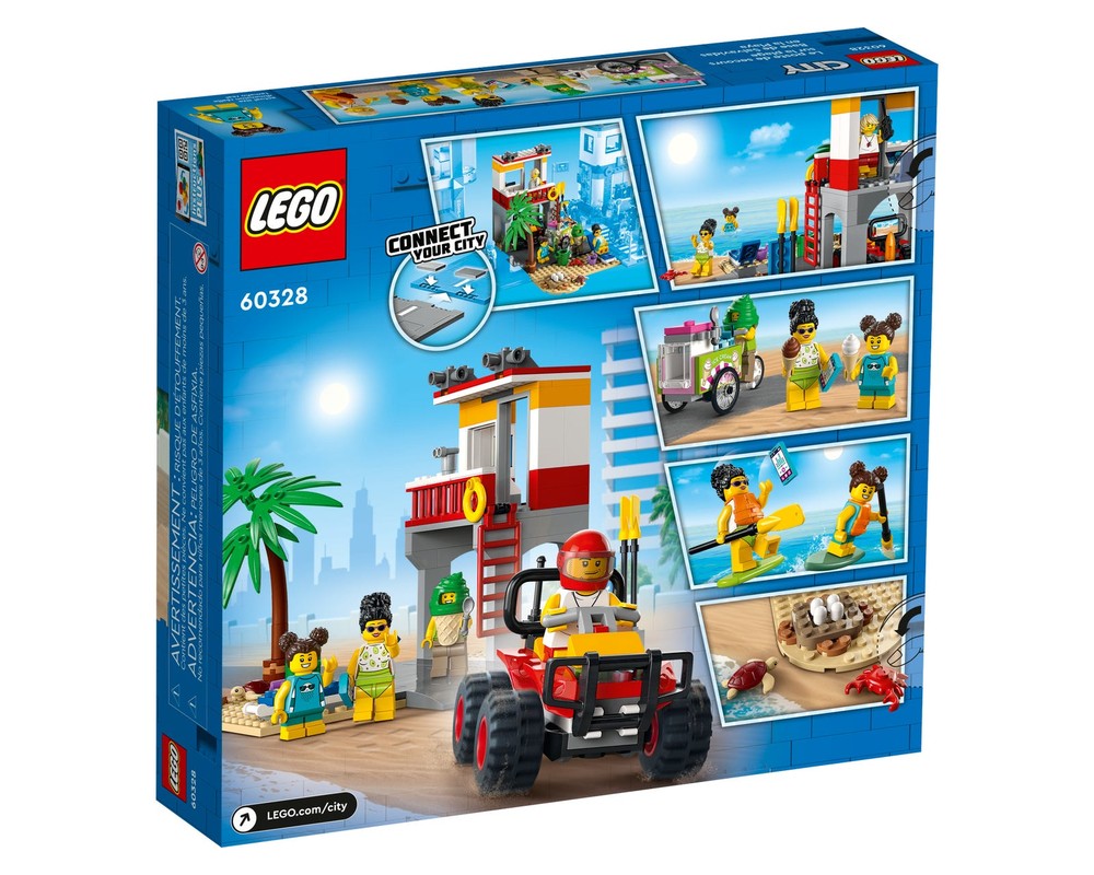 LEGO City - Stanowisko ratownicze na plaży