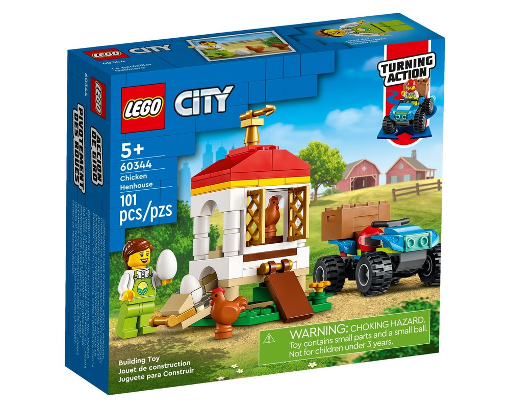 LEGO City - Kurnik z kurczakami