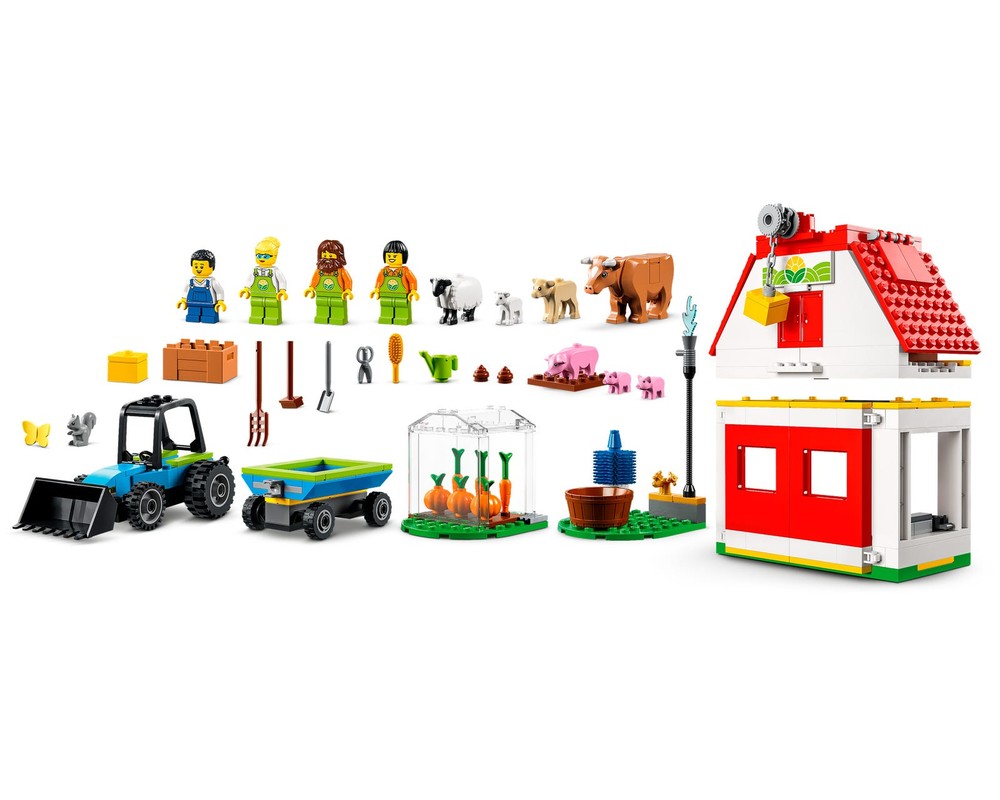 LEGO City - Stodoła i zwierzęta gospodarskie