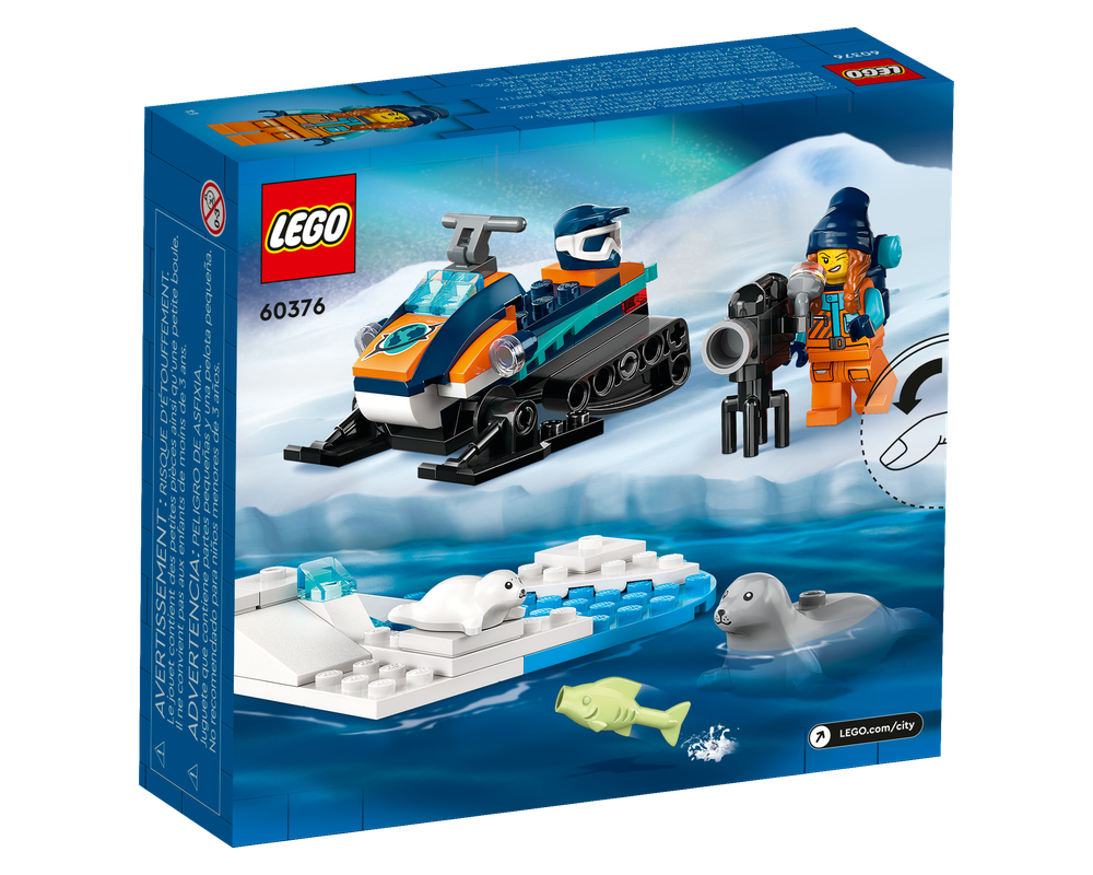 LEGO City - Skuter śnieżny badacza Arktyki