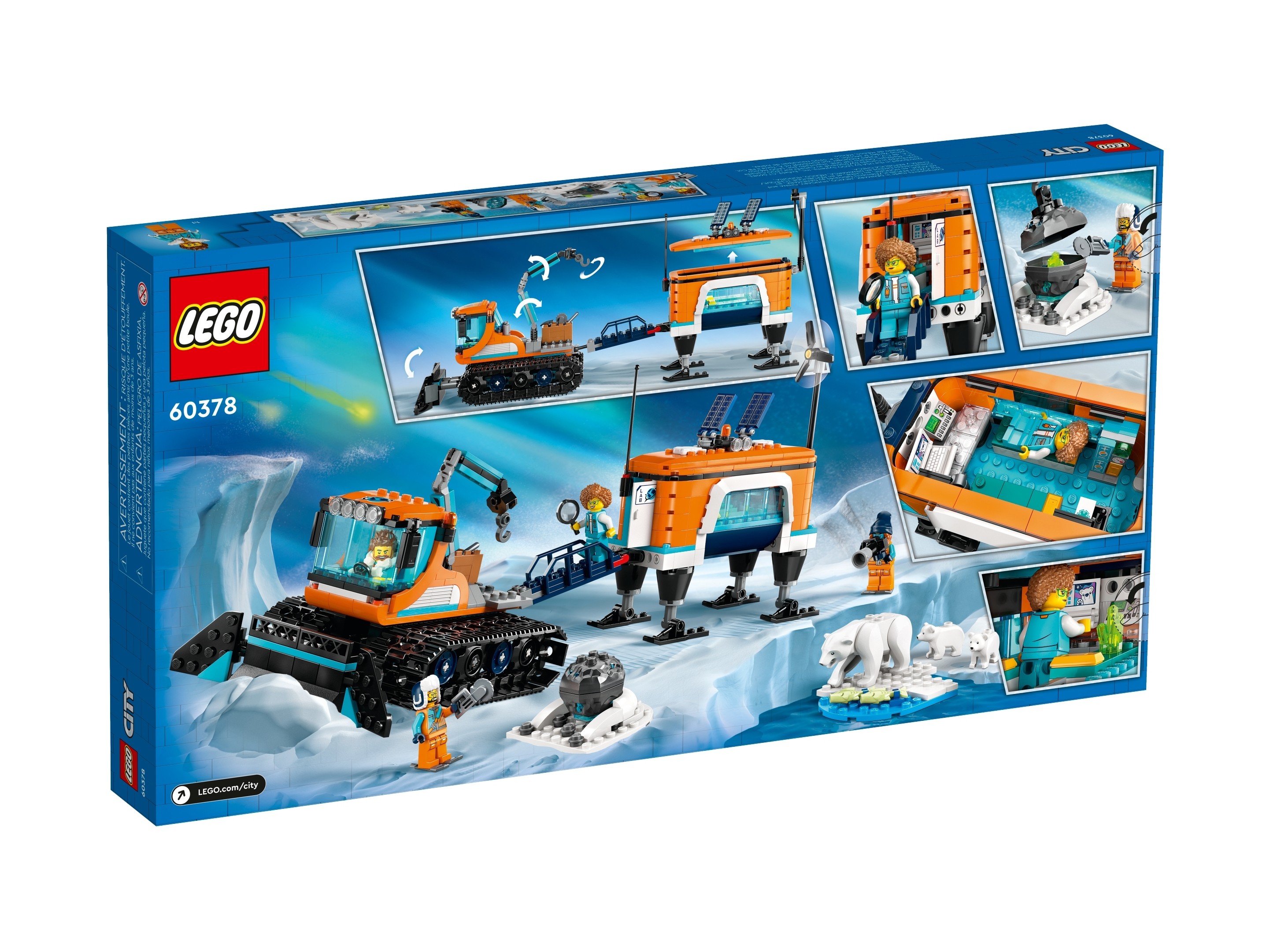 LEGO City - Ciężarówka i laboratorium badawcze