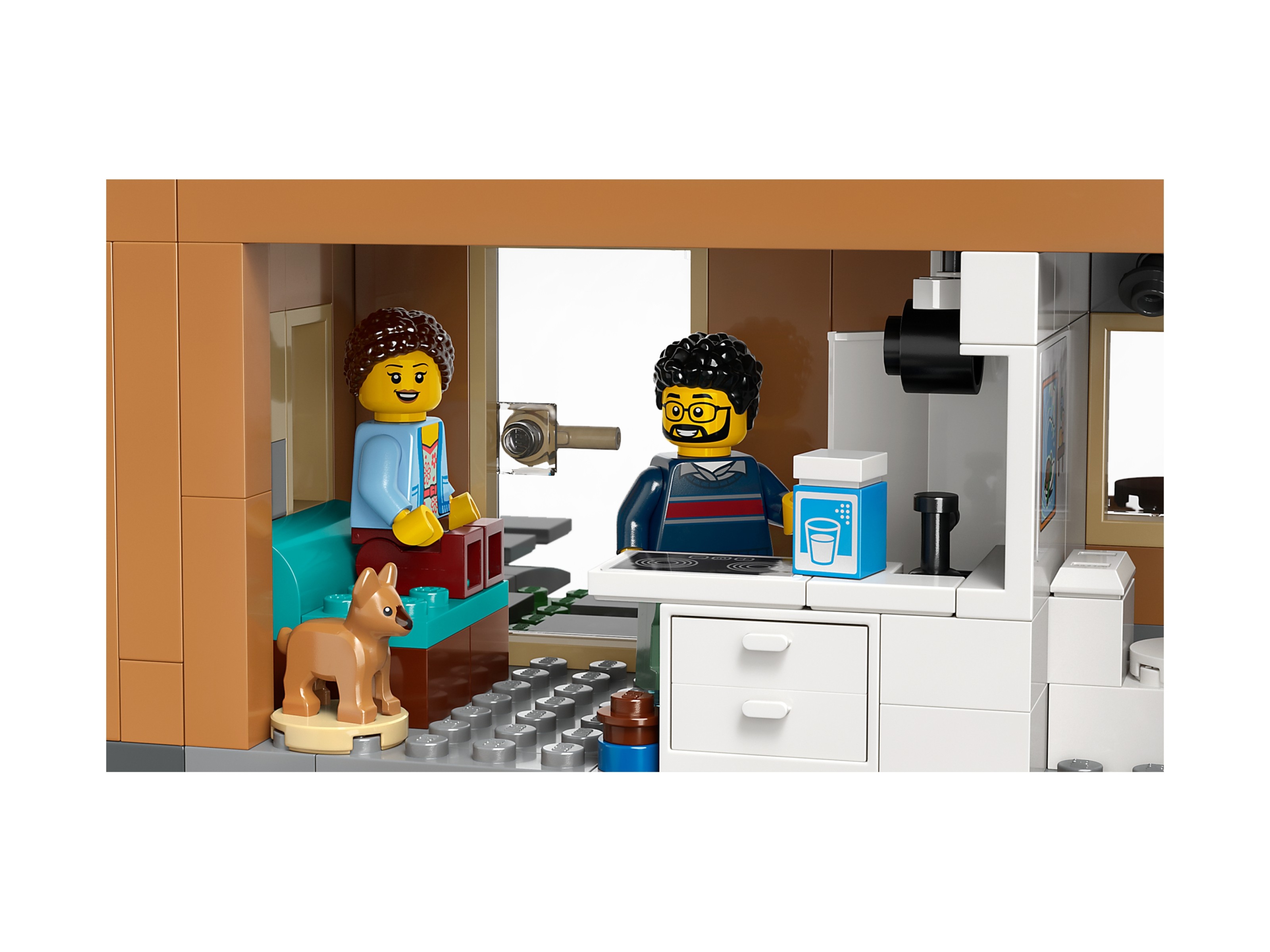 LEGO City - Domek rodzinny i samochód elektryczny