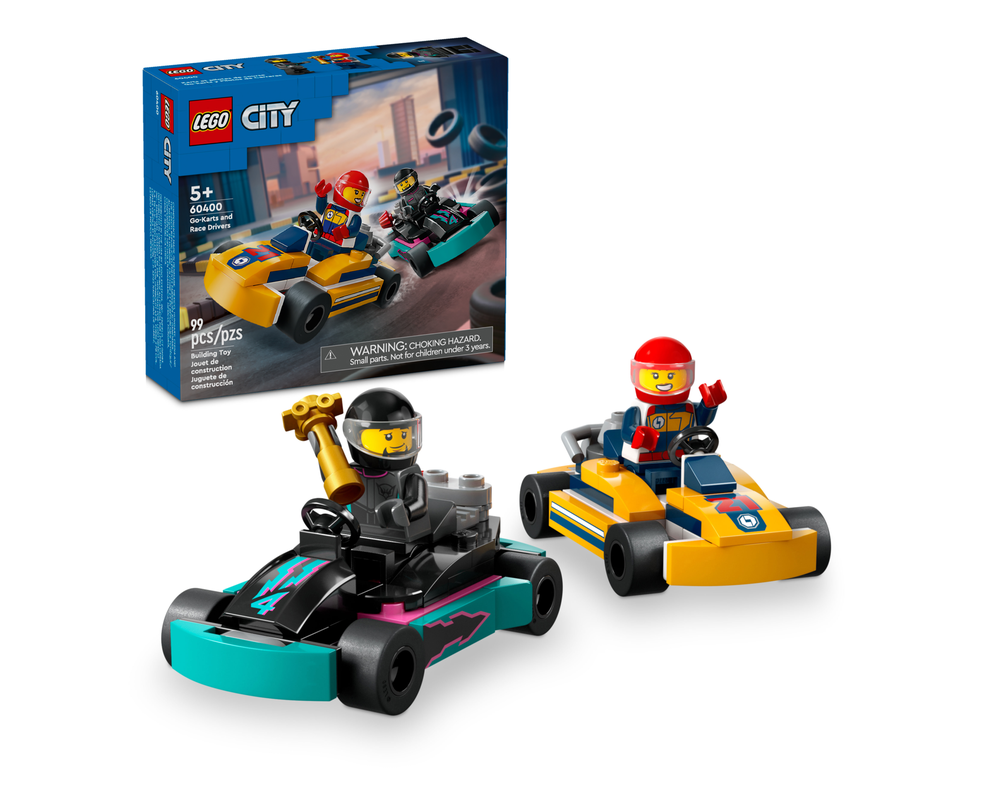 LEGO City - Gokarty i kierowcy wyścigowi