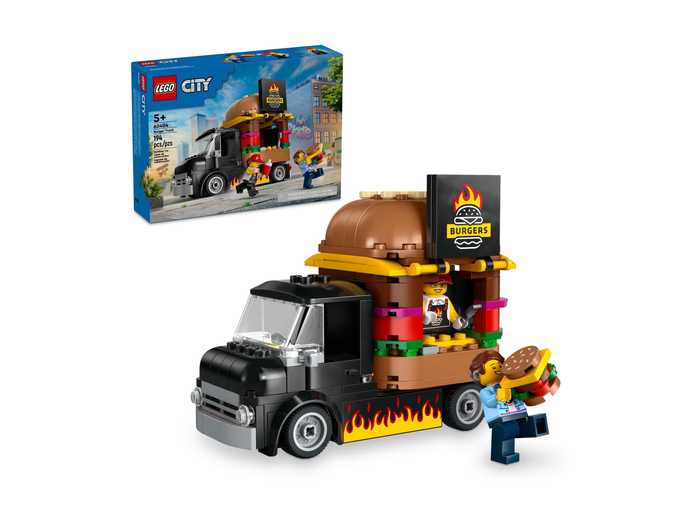 LEGO City - Ciężarówka z burgerami