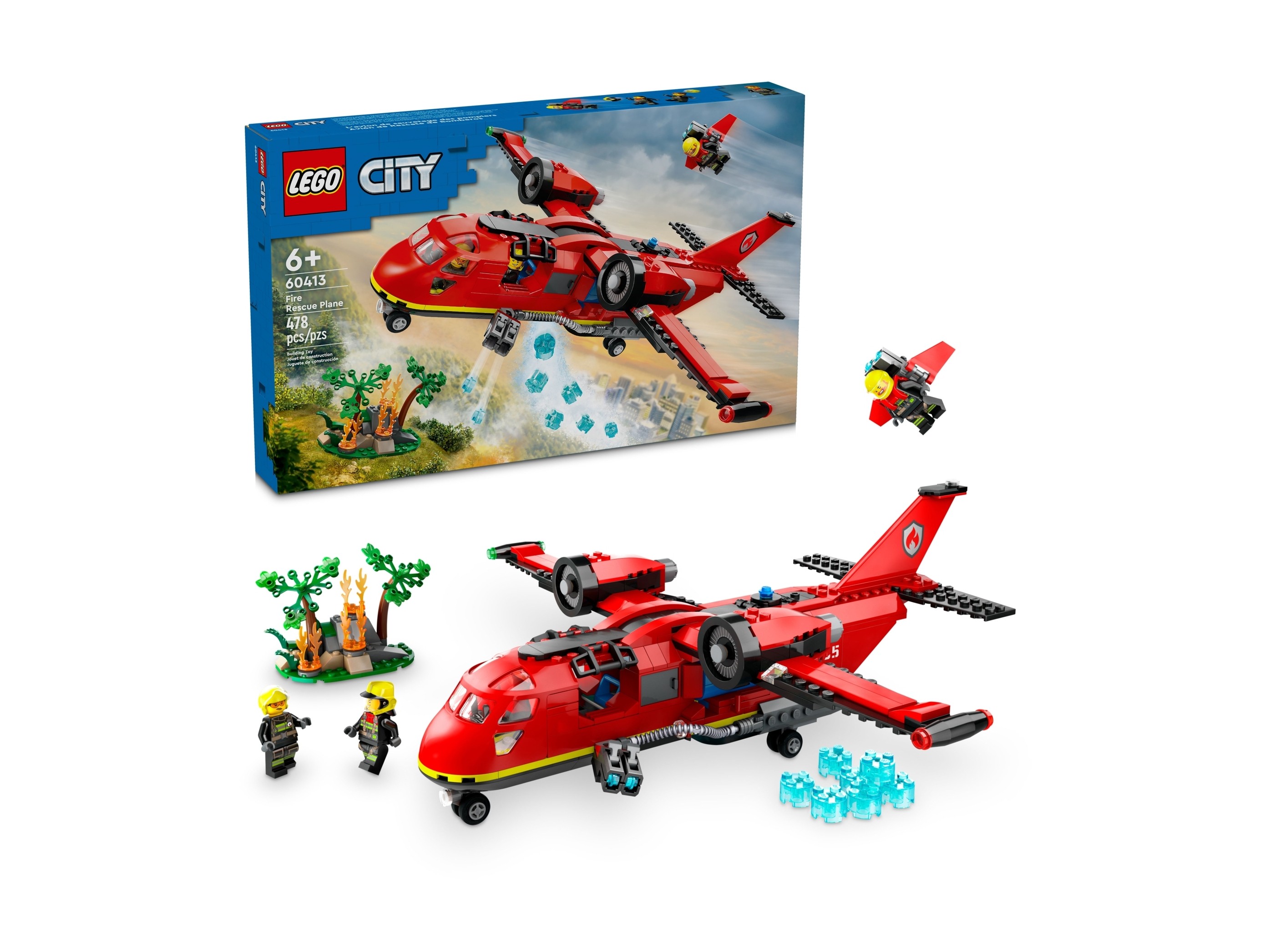 LEGO City - Strażacki samolot ratunkowy