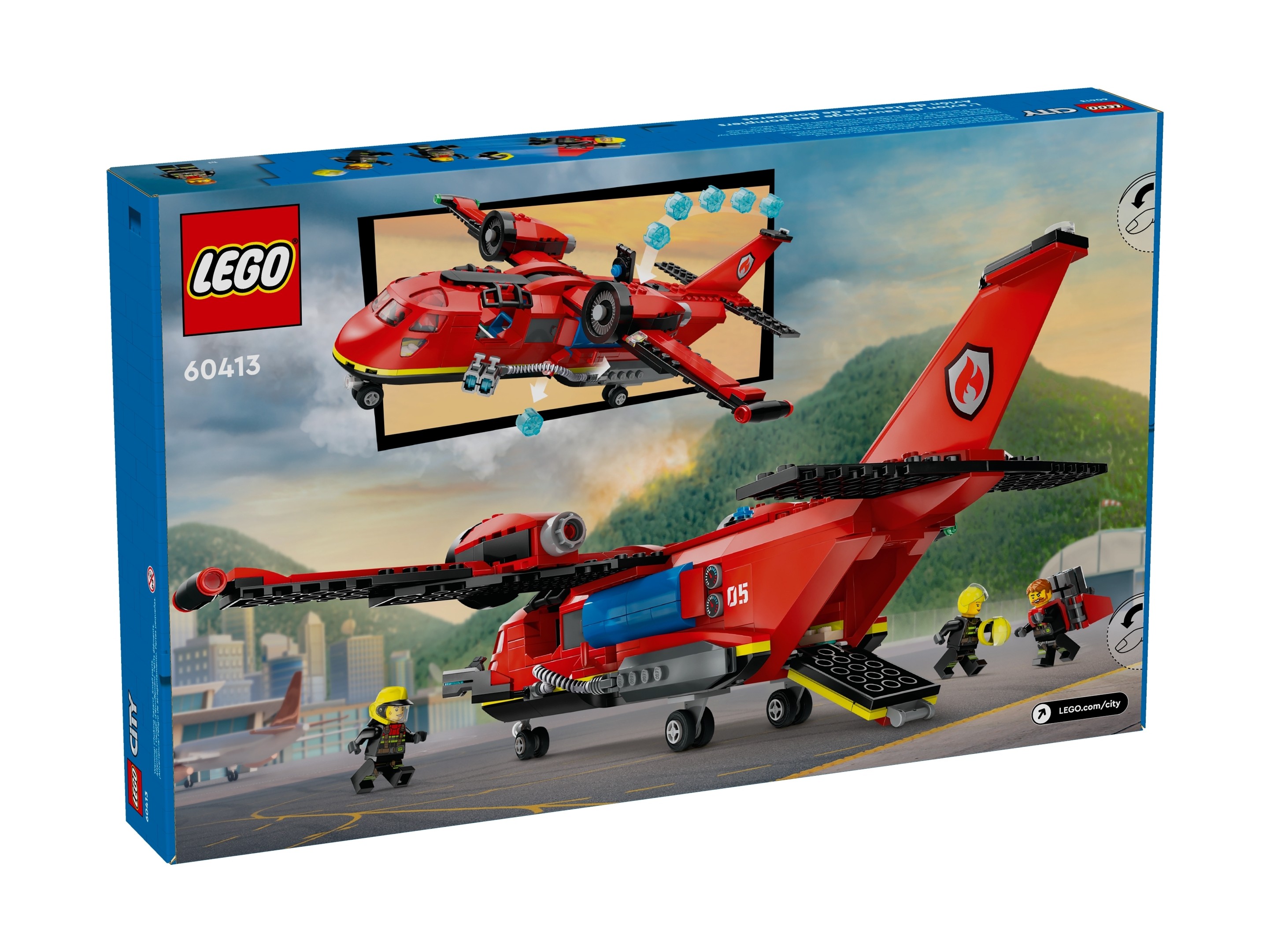 LEGO City - Strażacki samolot ratunkowy