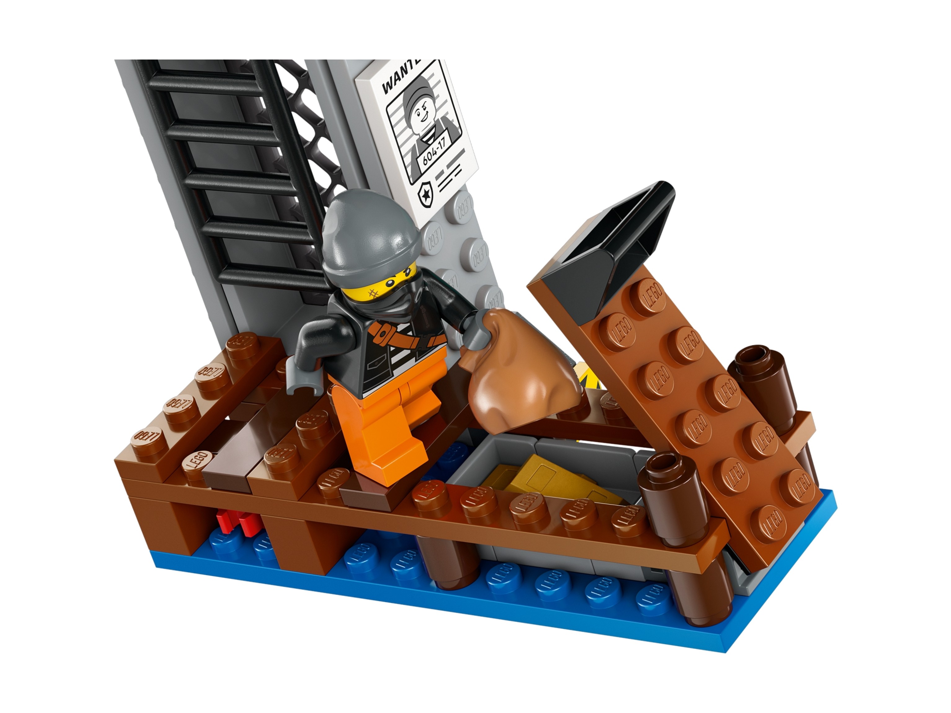 LEGO City - Policyjna motorówka i kryjówka złodziejaszków