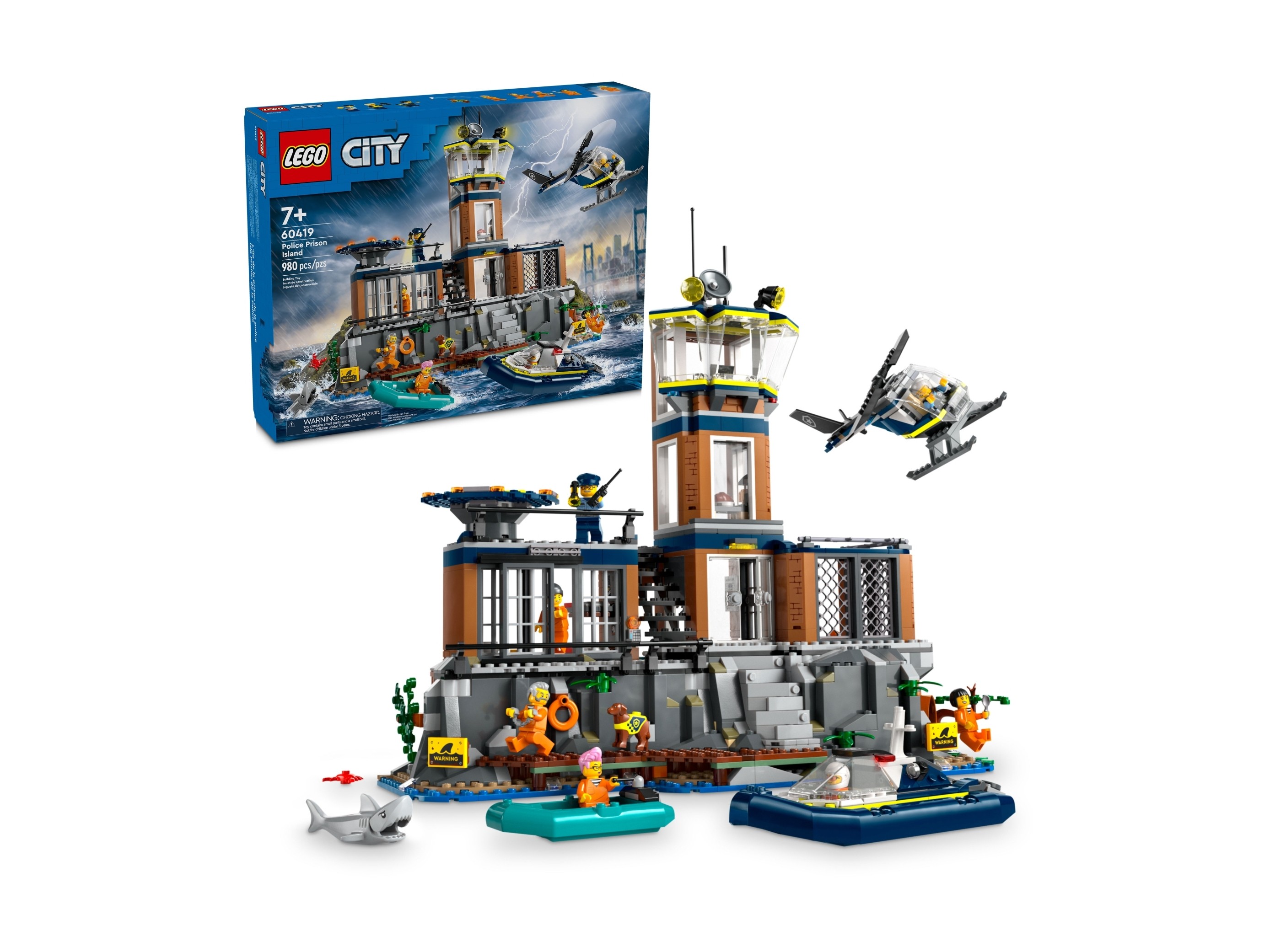 LEGO City - Policja z Więziennej Wyspy