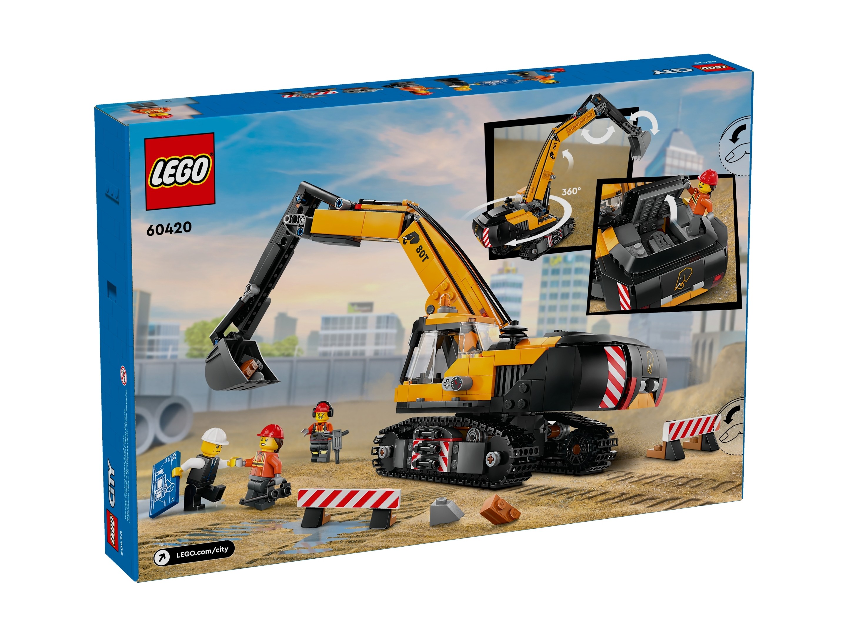 LEGO City - Żółta koparka