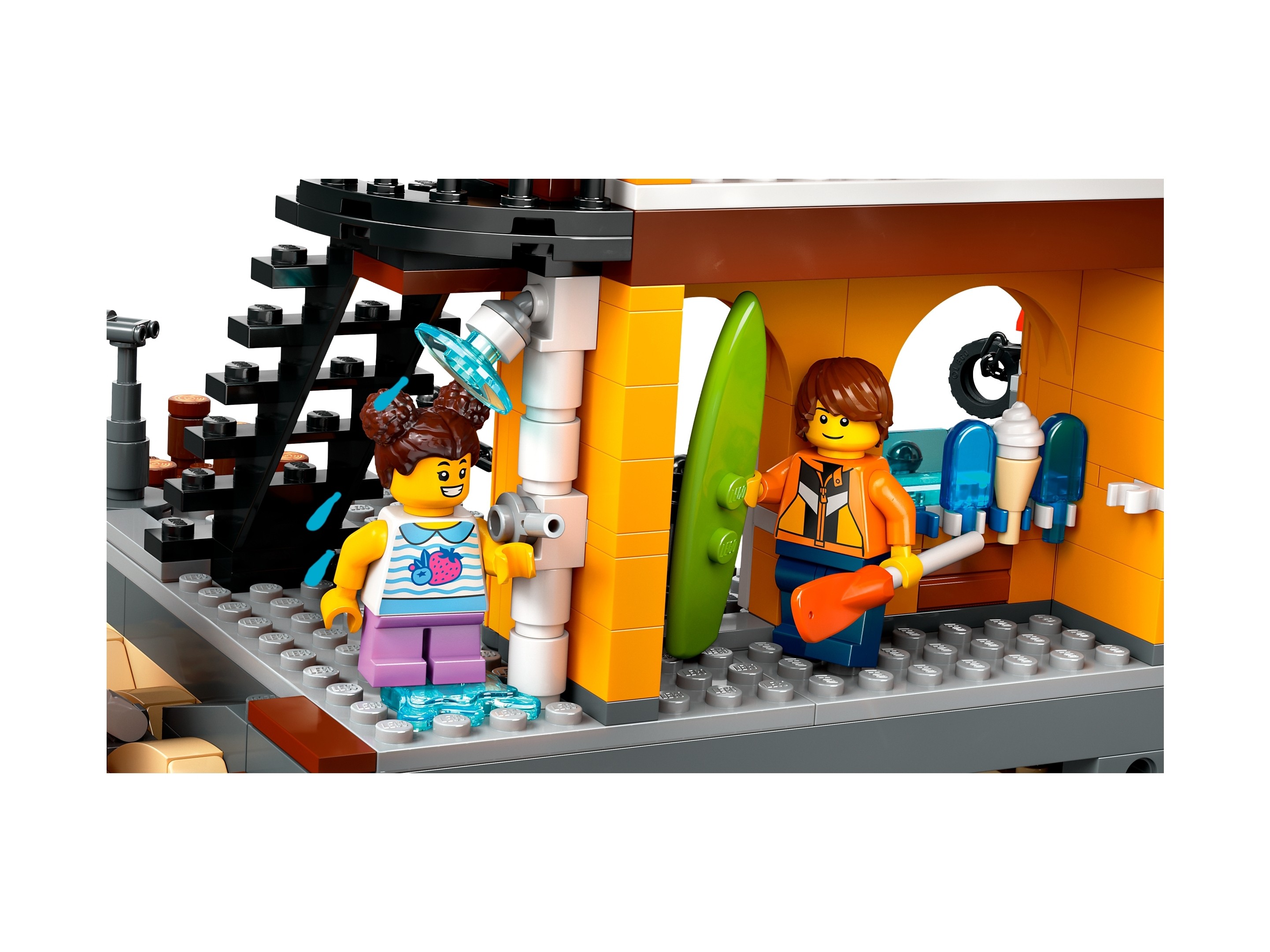 LEGO City - Nadmorski port ze statkiem towarowym