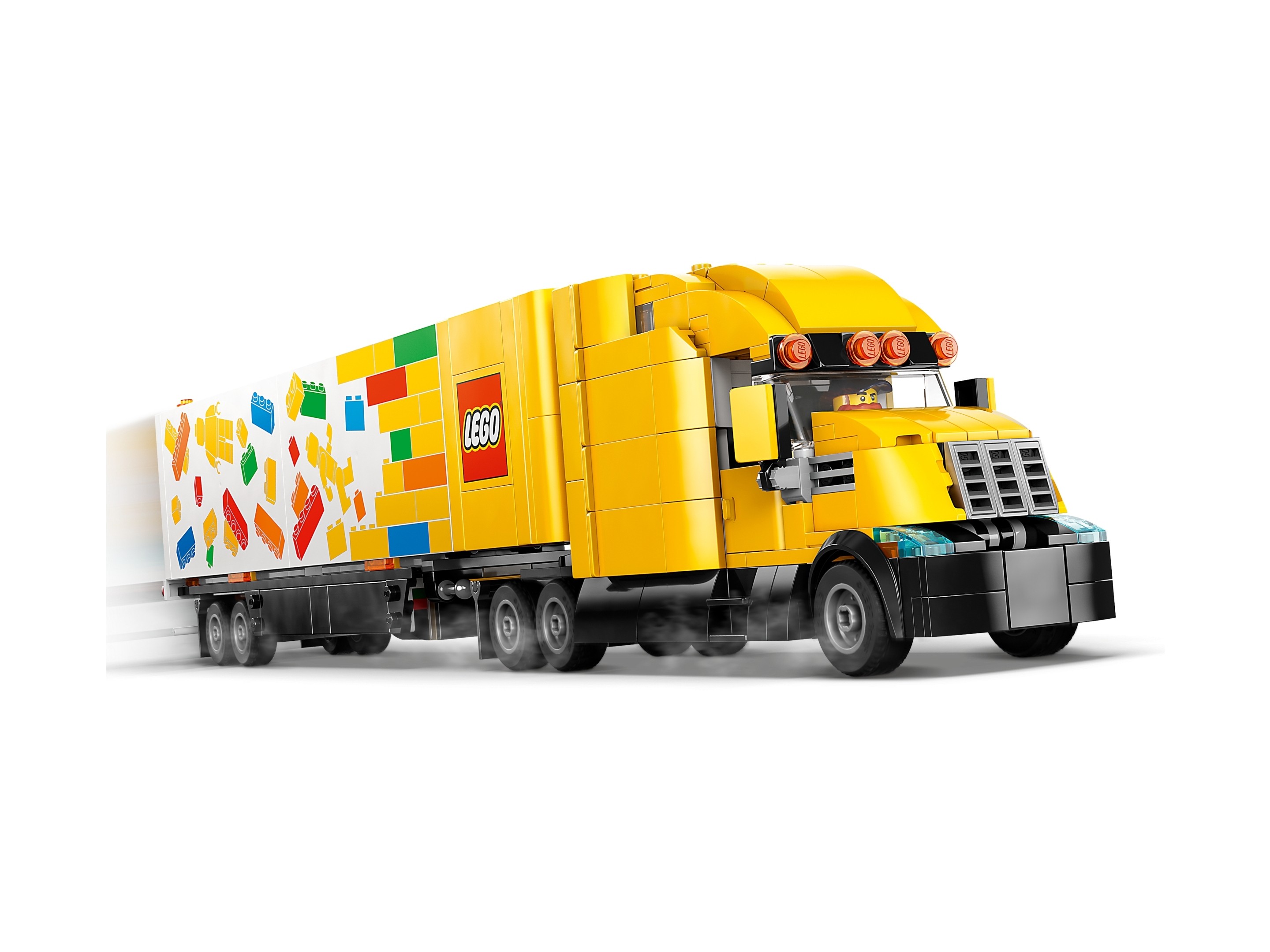 LEGO City - Żółta ciężarówka dostawcza