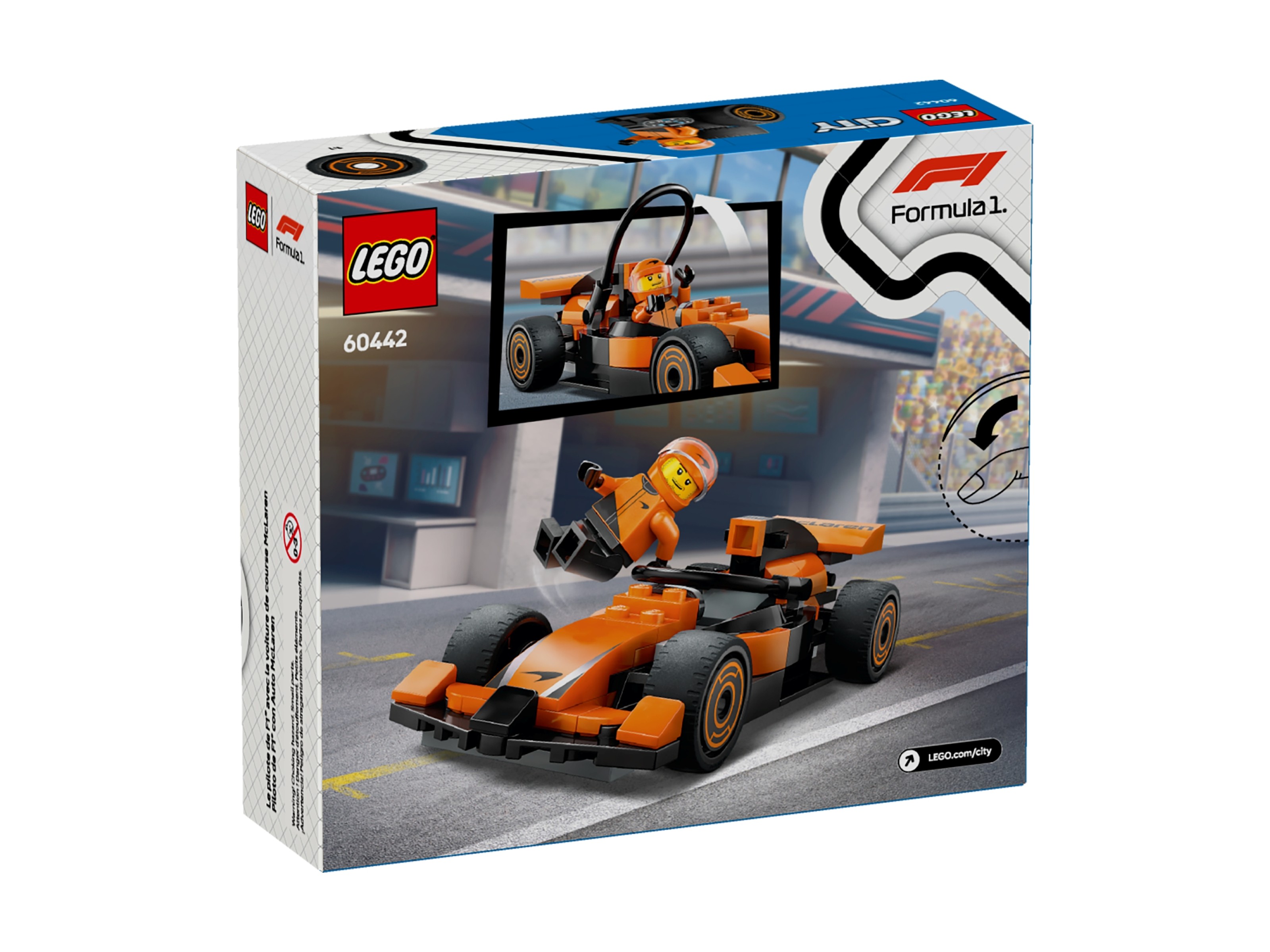 LEGO City - F1® Kierowca i bolid McLaren