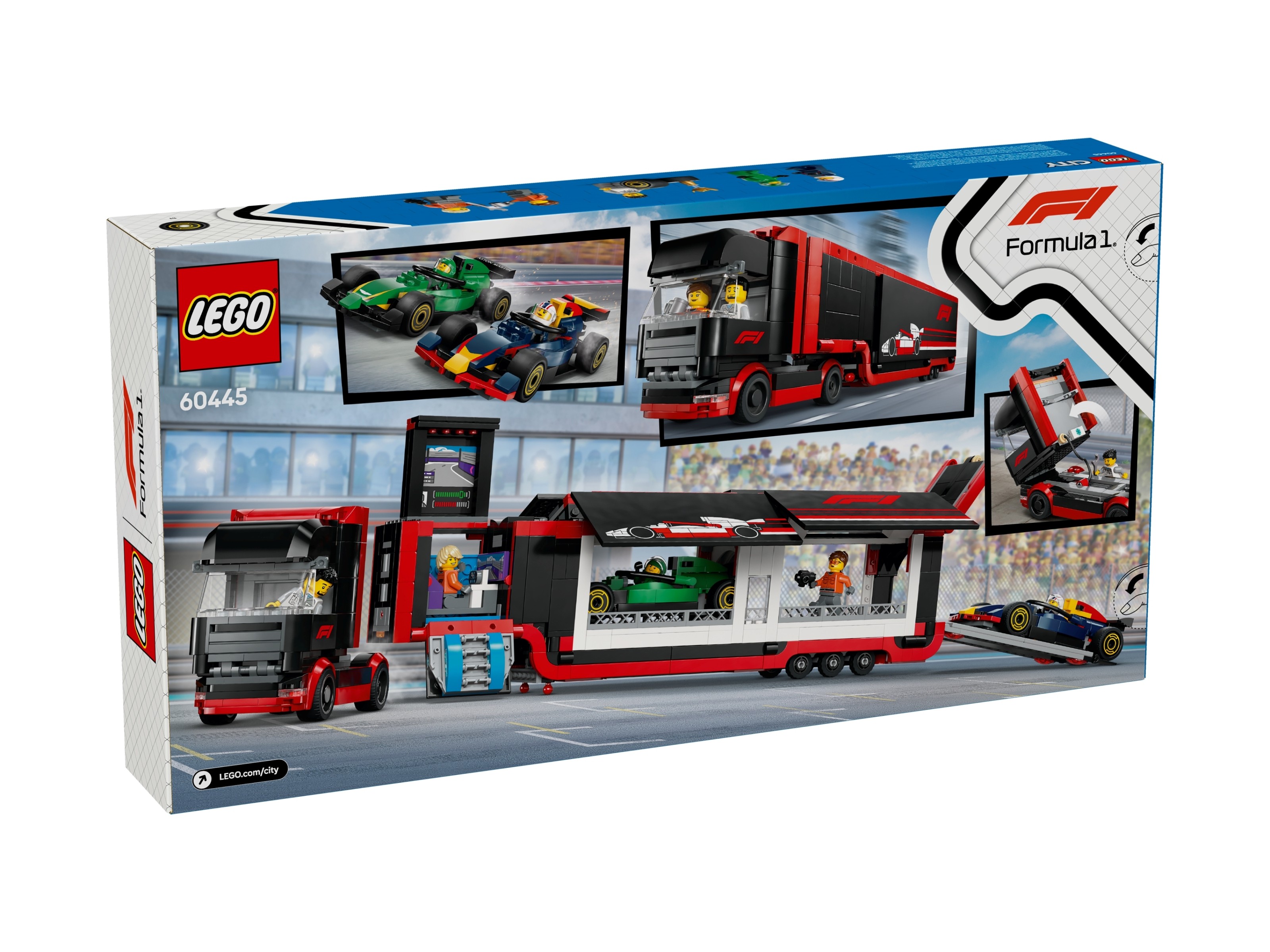 LEGO City - F1® Ciężarówka z bolidami RB20 i AMR24 F1®