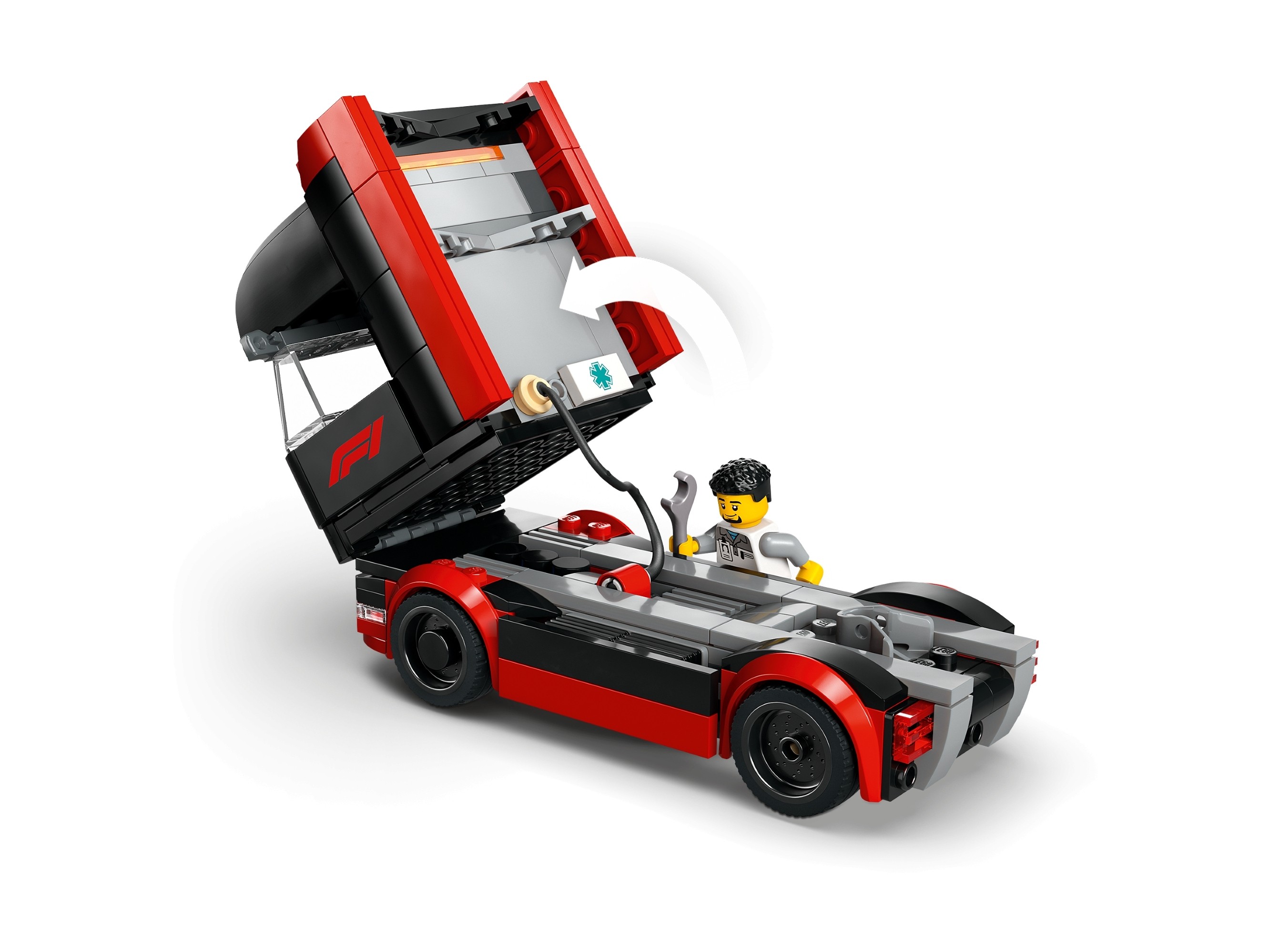 LEGO City - F1® Ciężarówka z bolidami RB20 i AMR24 F1®